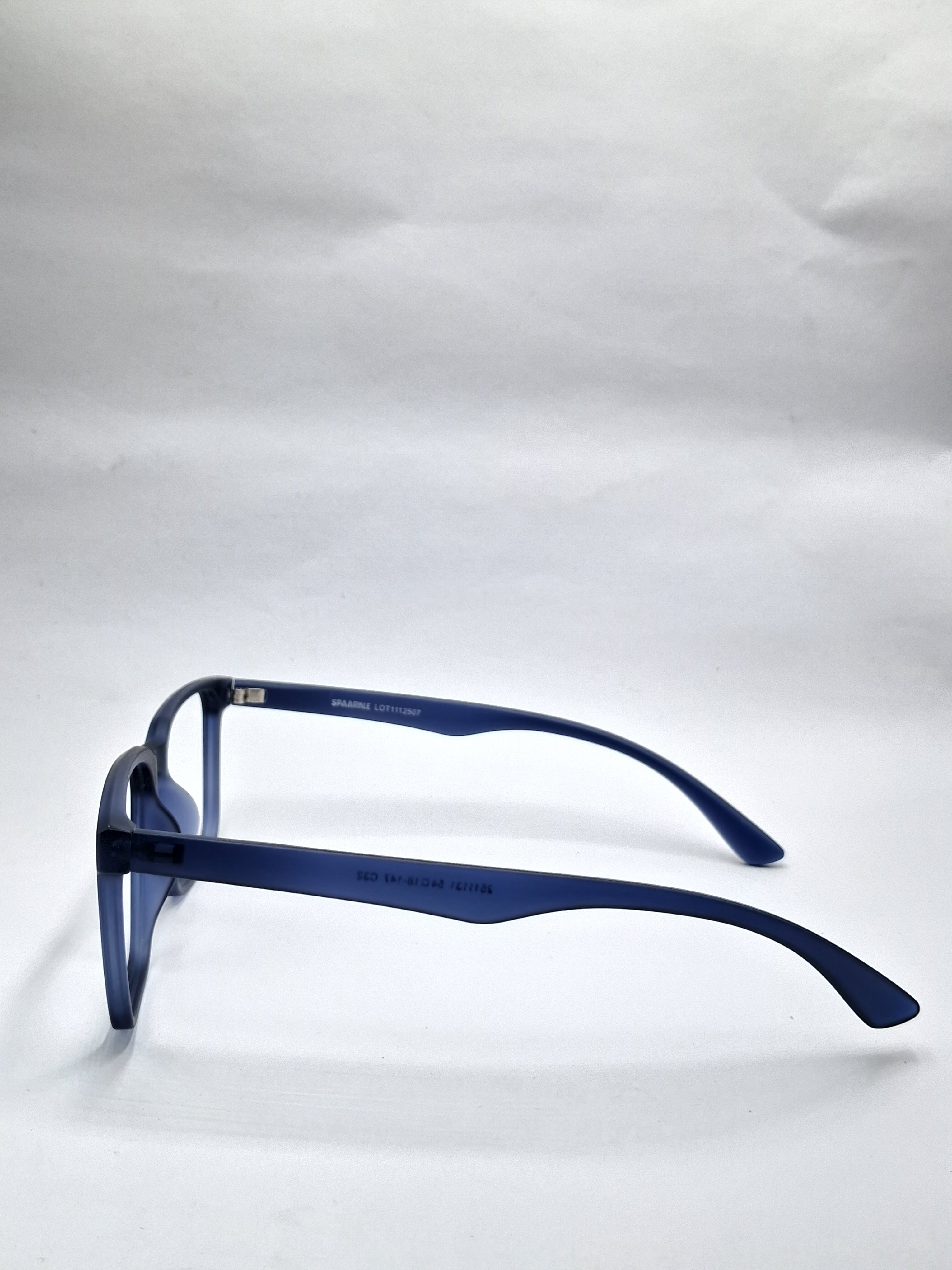 vision plus matte blue frame