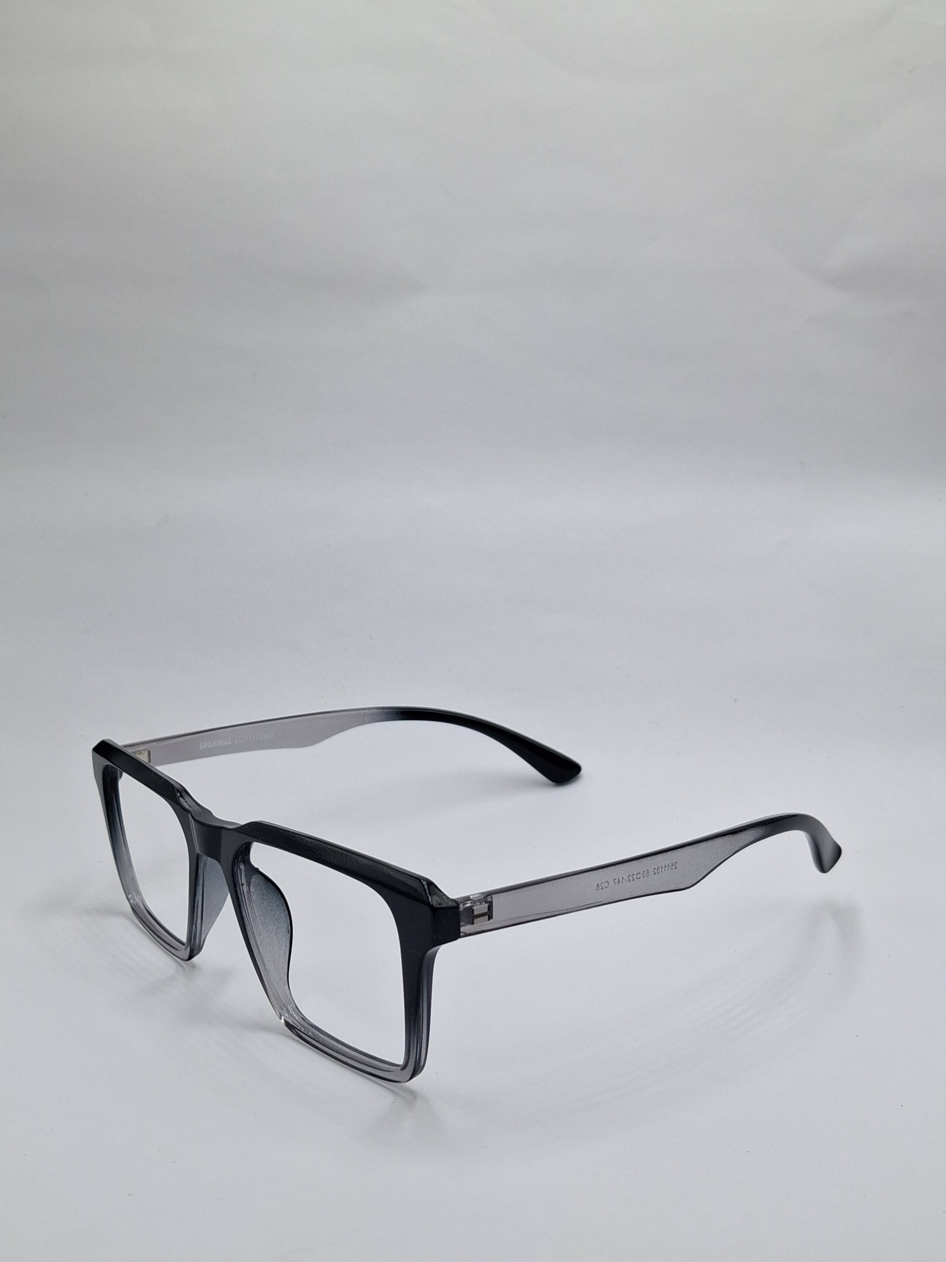 vision plus black and transparent frame