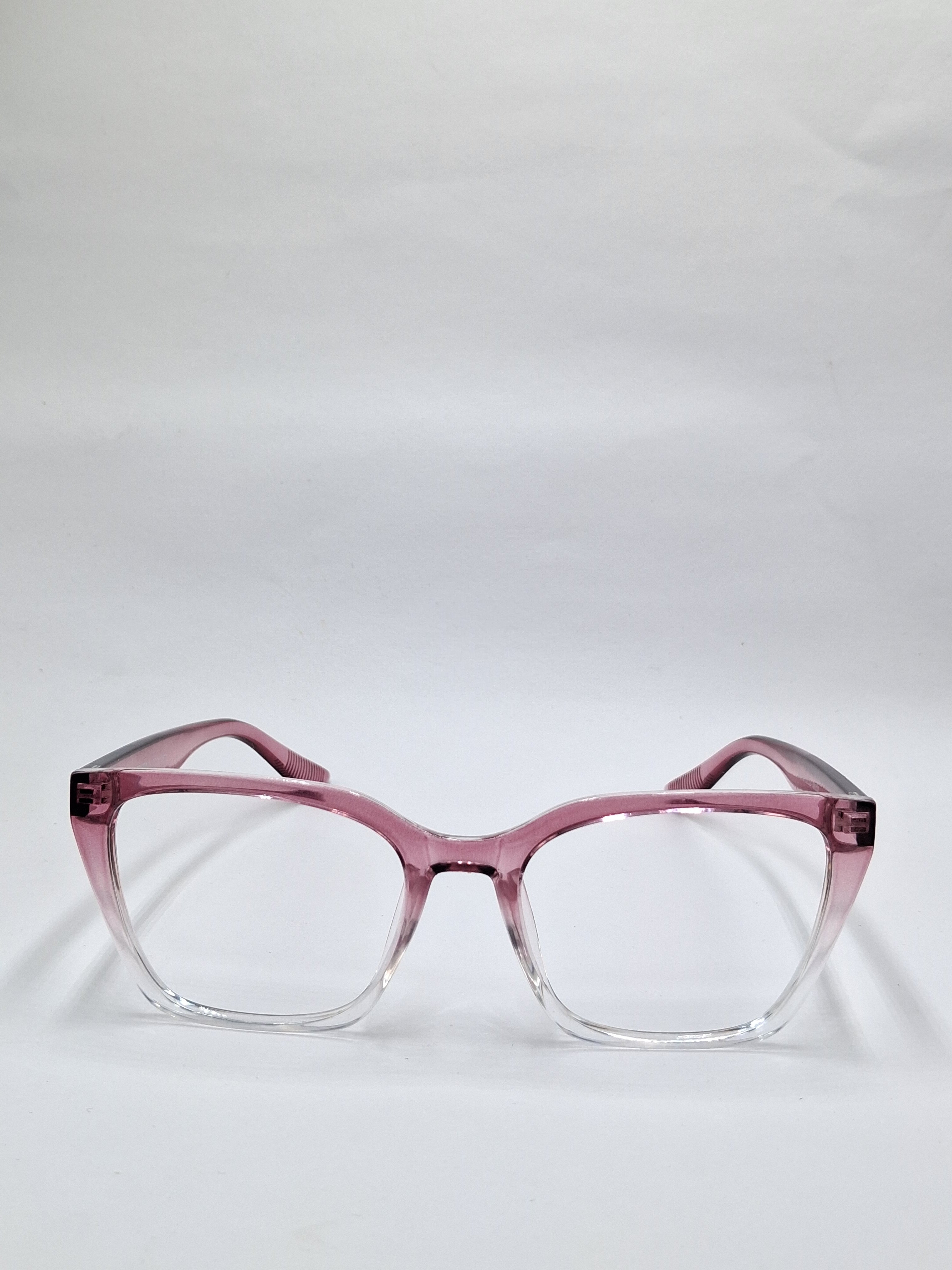 vision plus pink and white frame
