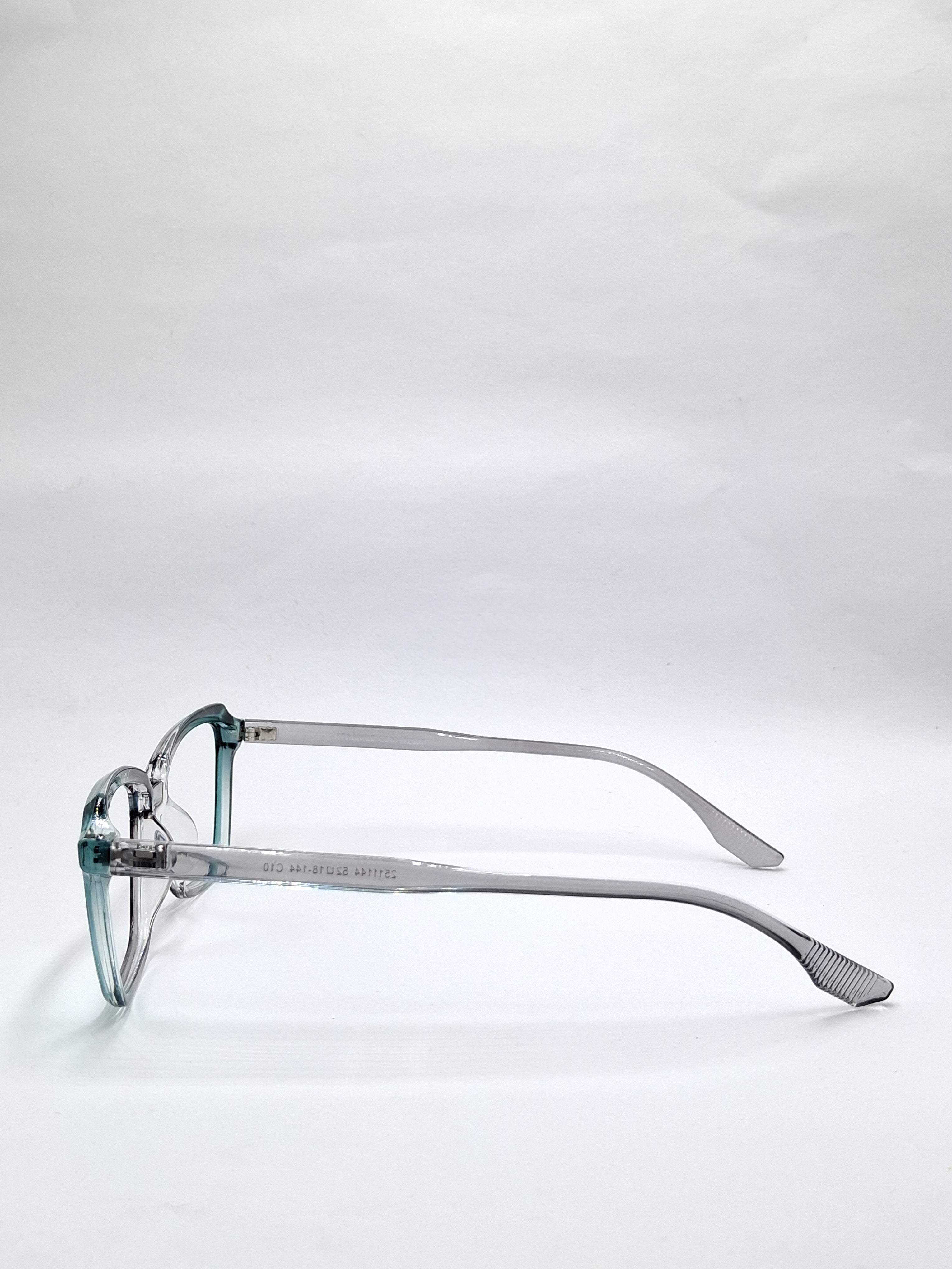 vision plus green and  transparent frame