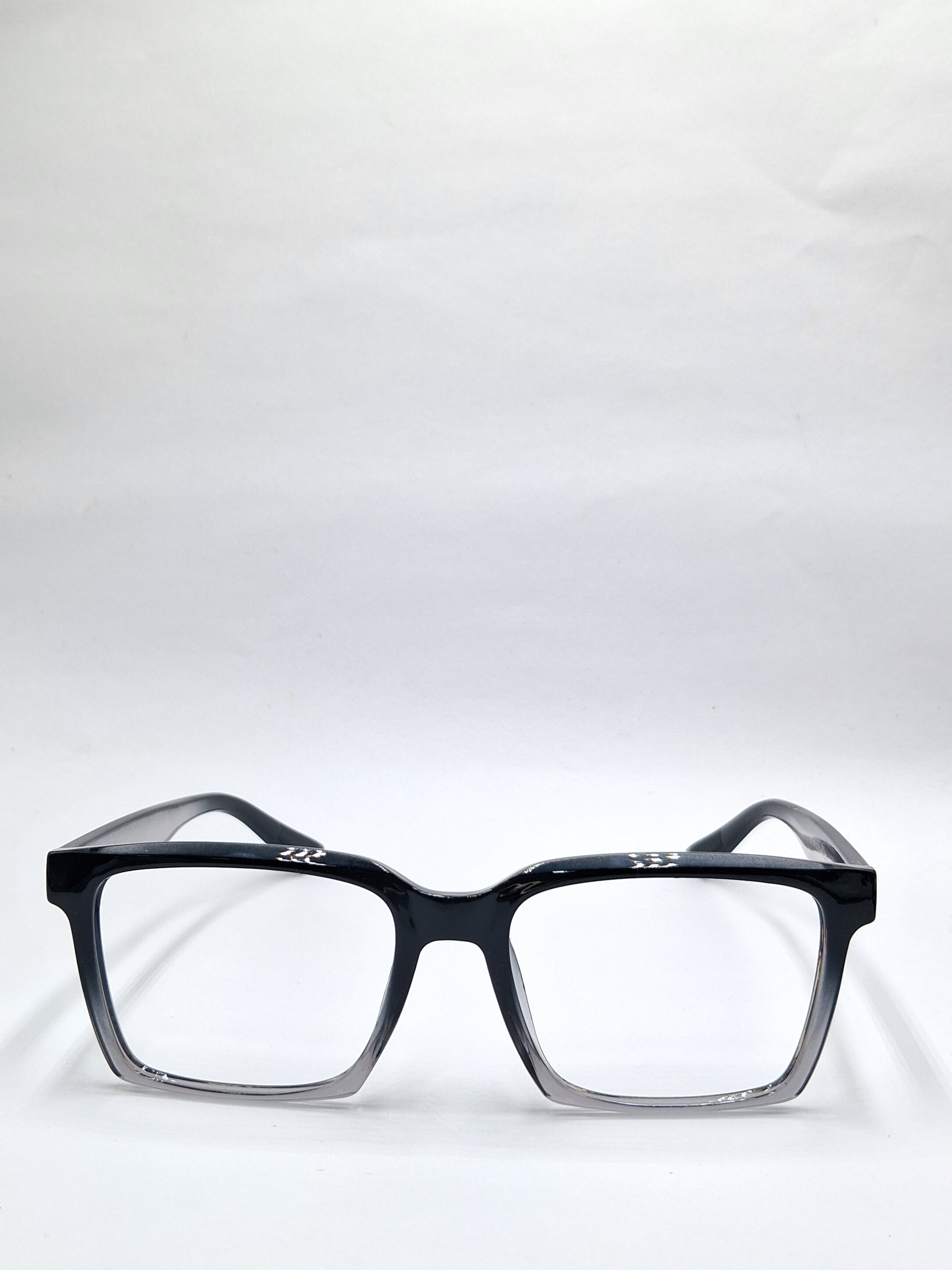 vision plus black and transparent frame