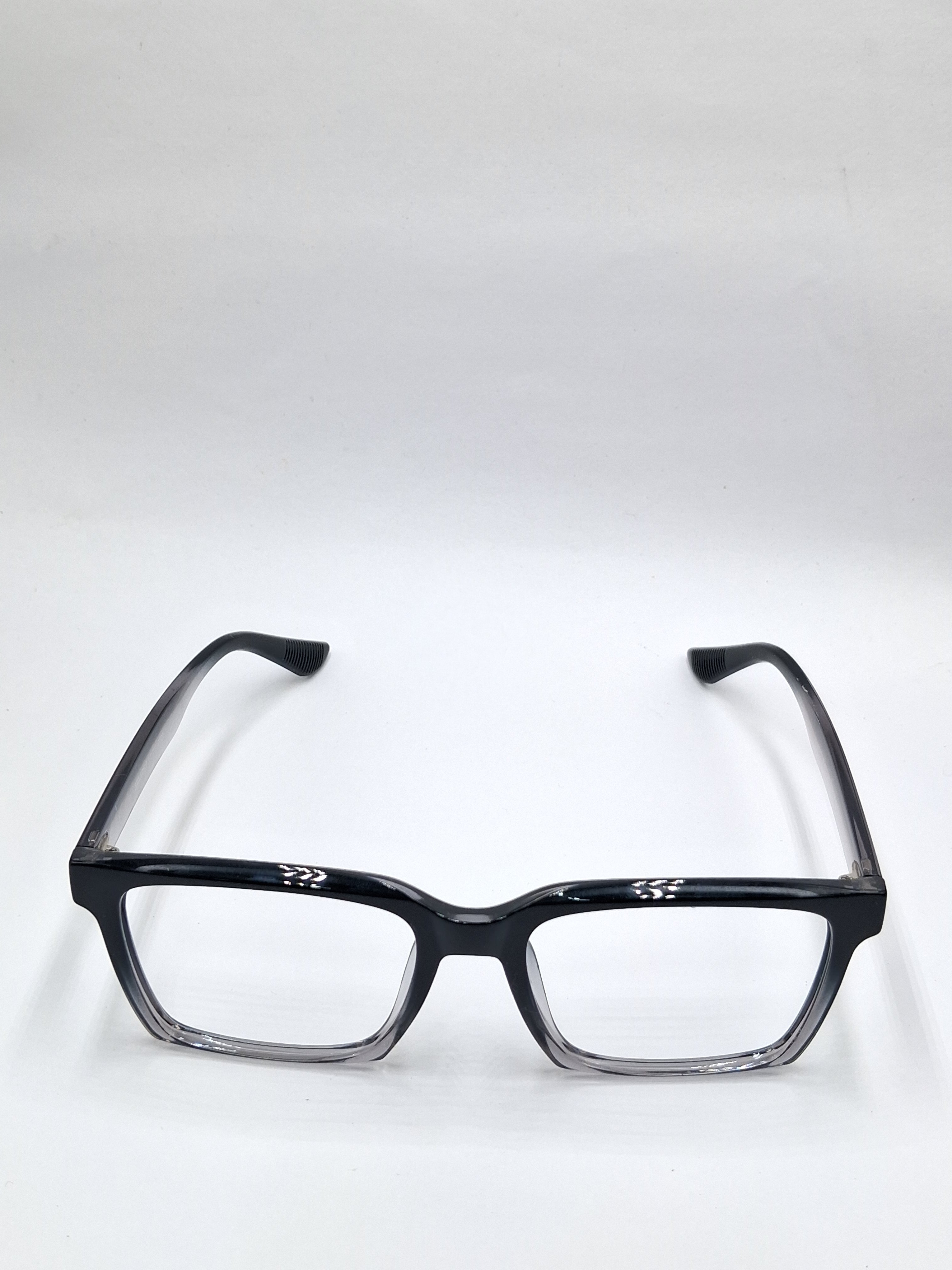 vision plus black and transparent frame