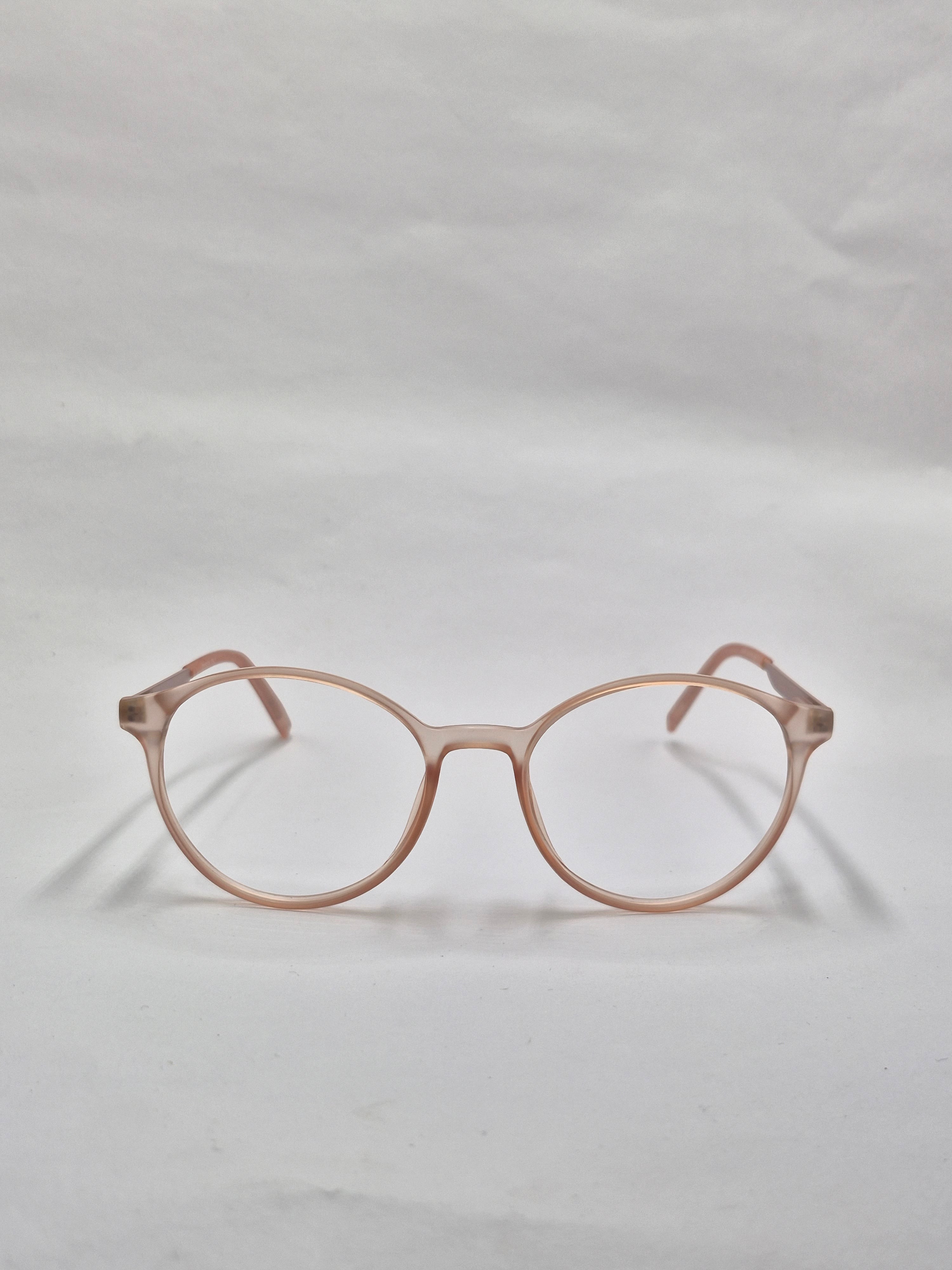 vision plus matte beige with metal frame