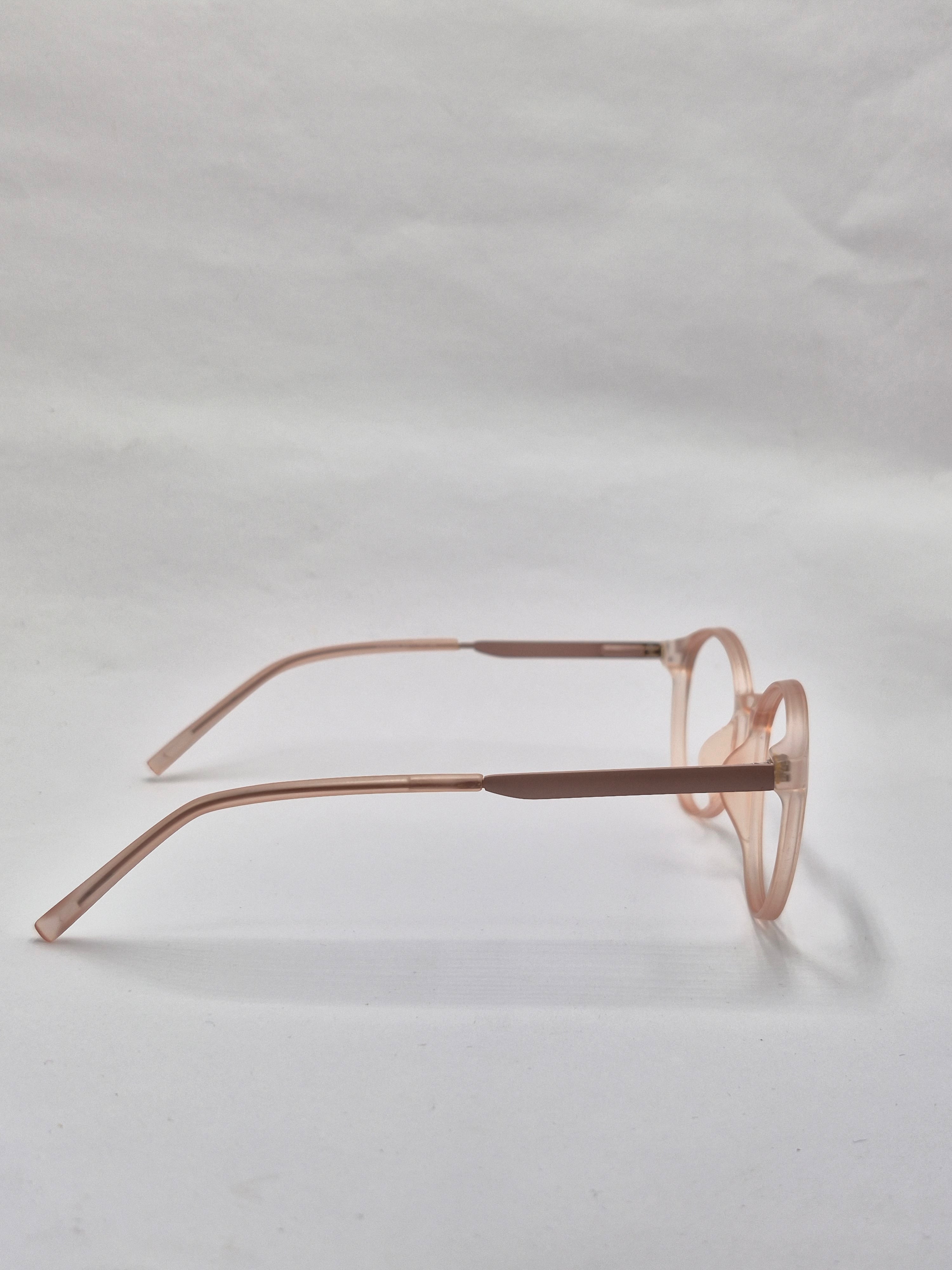 vision plus matte beige with metal frame