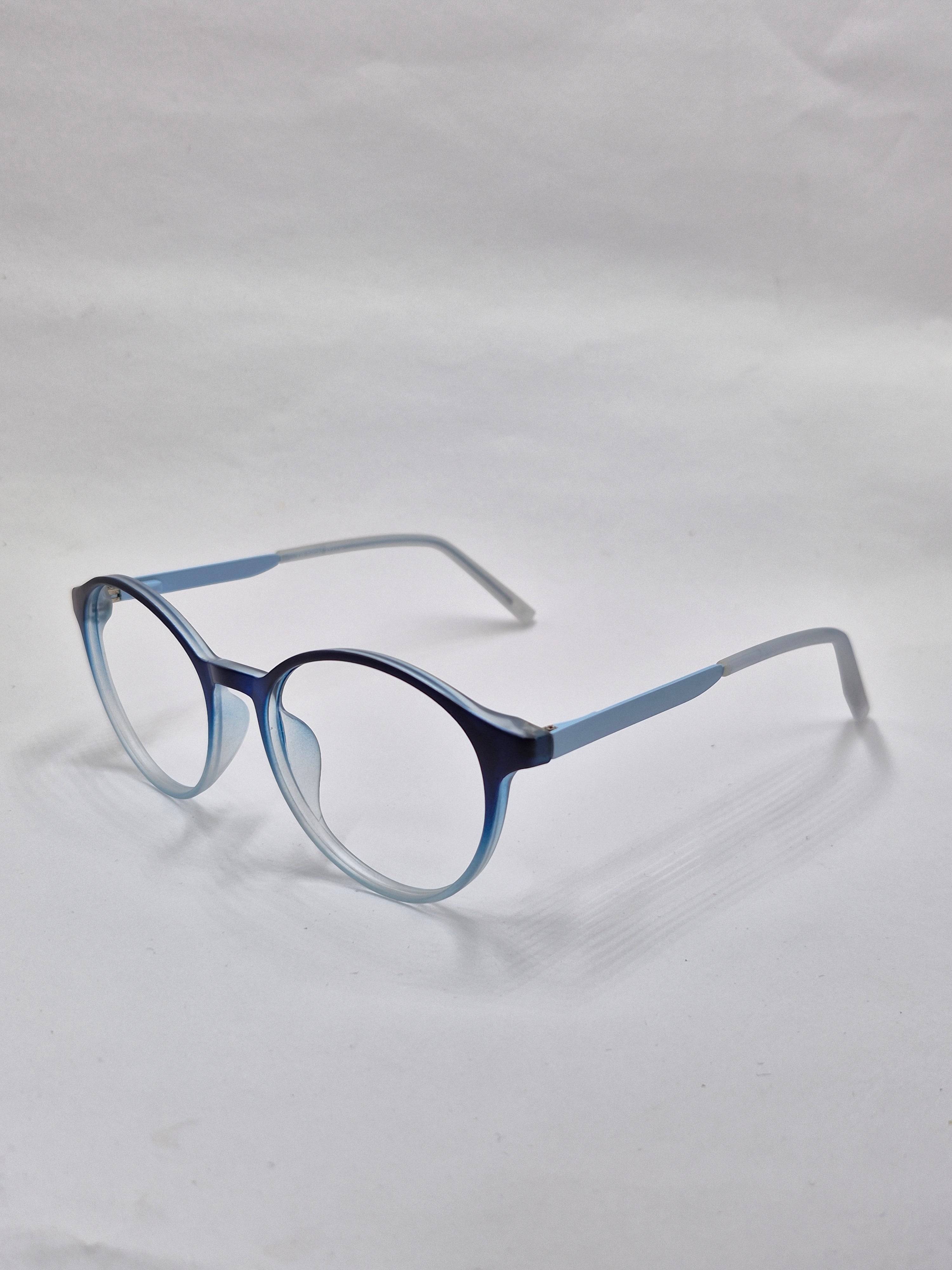 vision plus matte dual blue frame