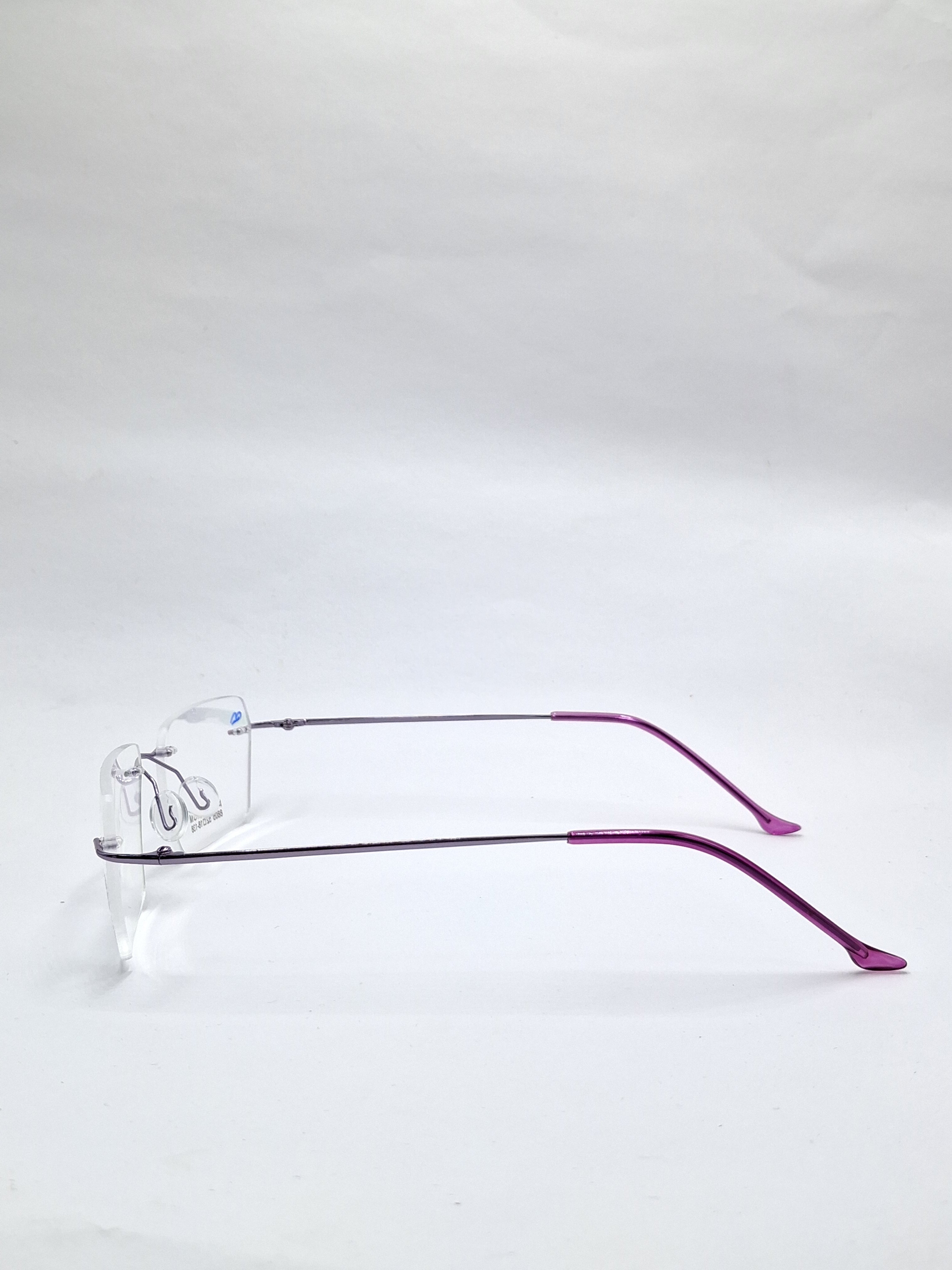 vision plus frame less purple frame