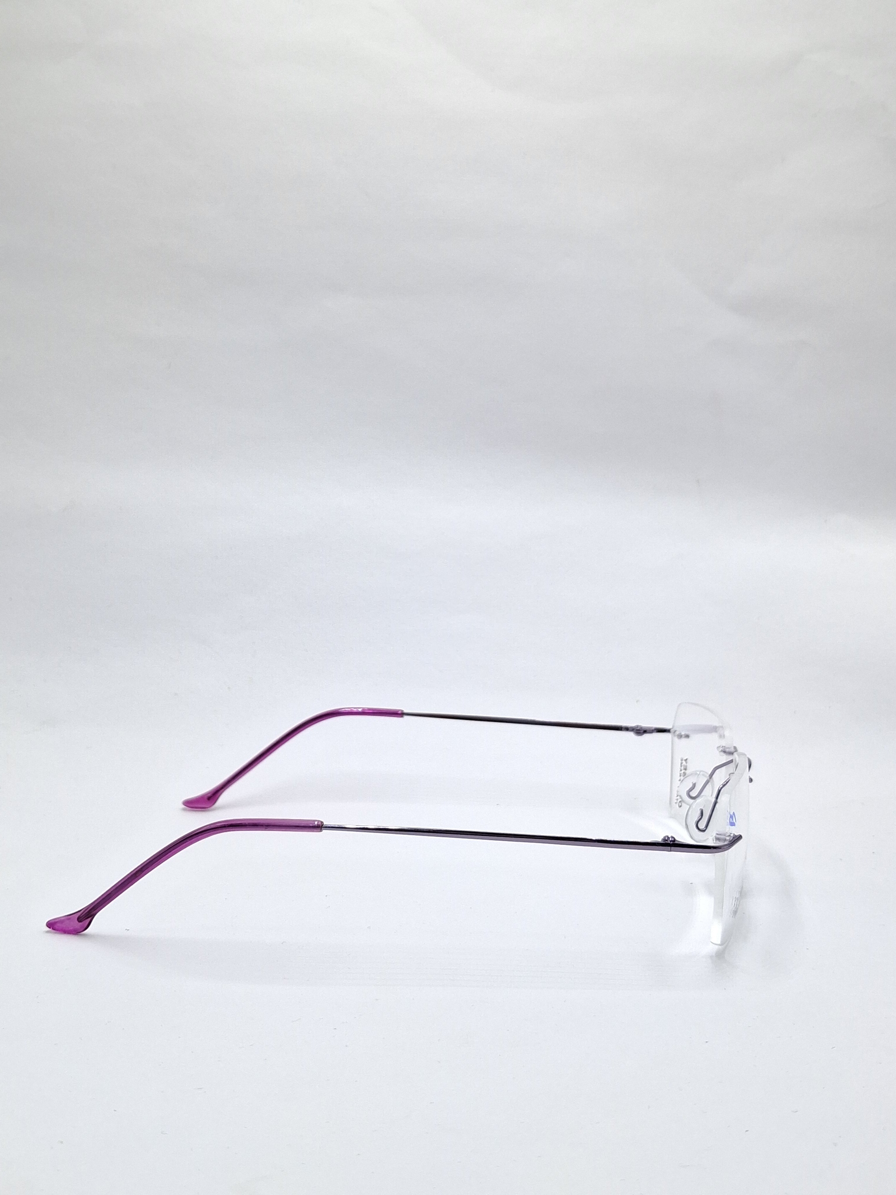 vision plus frame less purple frame