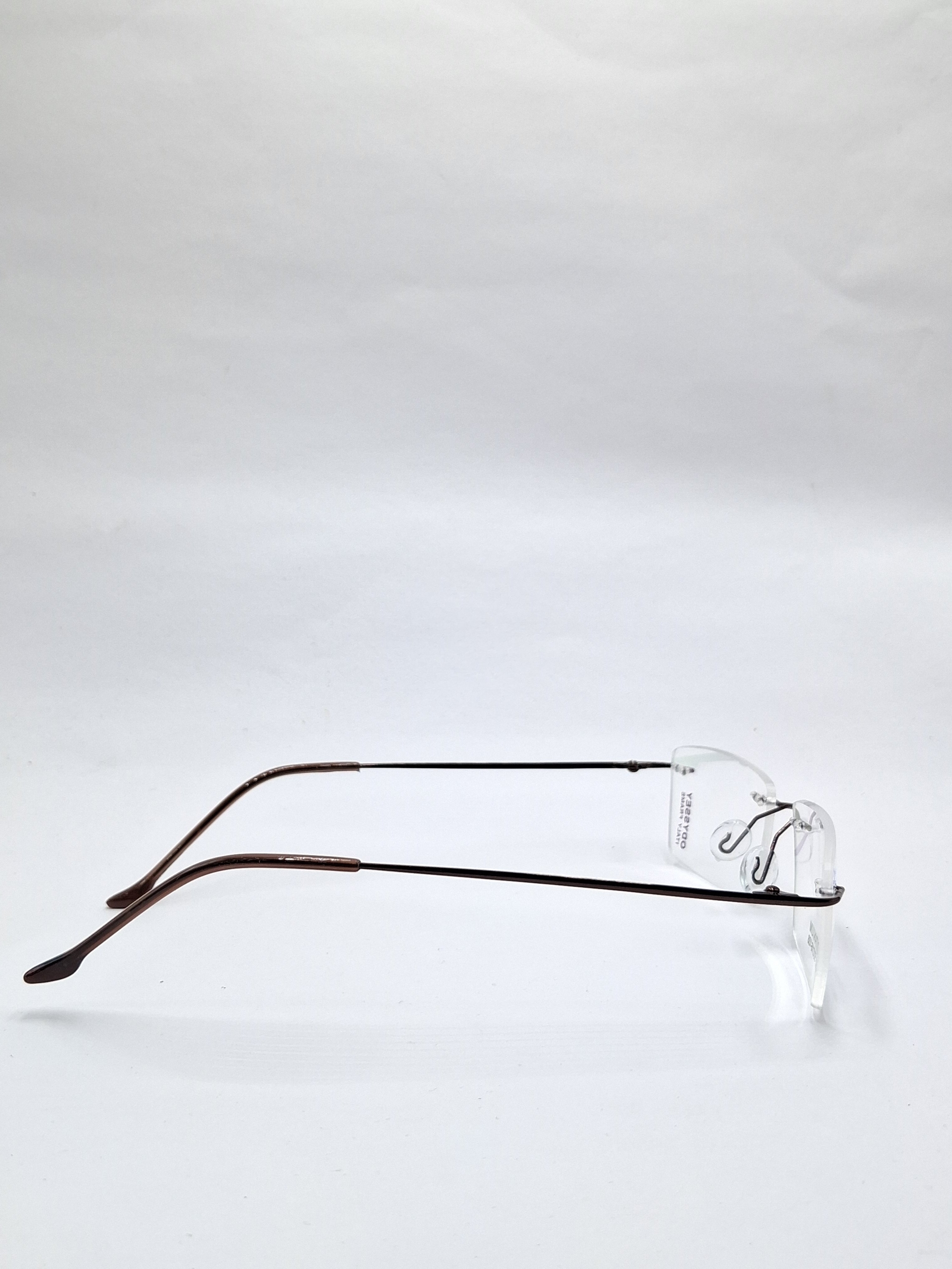 vision plus frame less brown frame