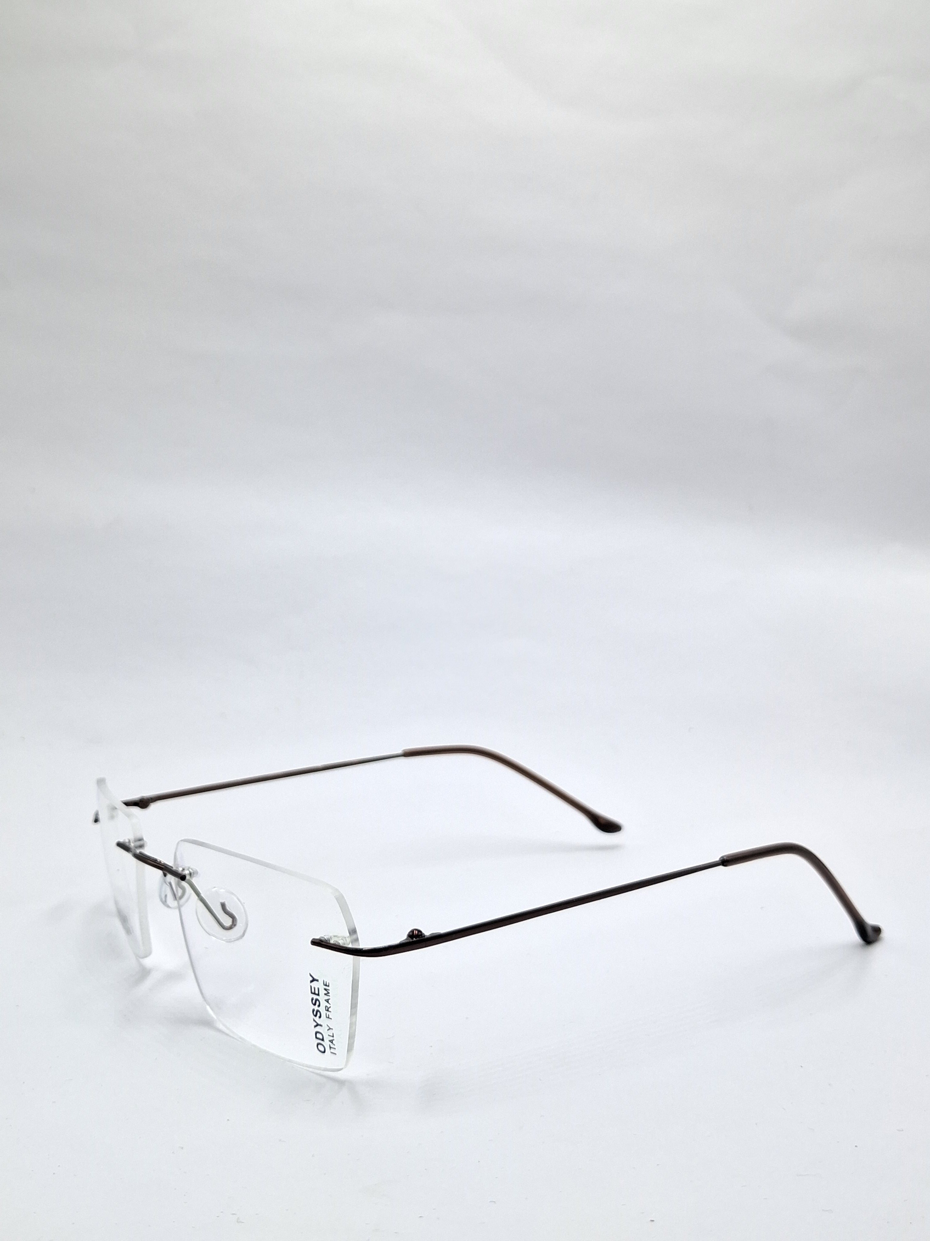 vision plus frame less brown frame