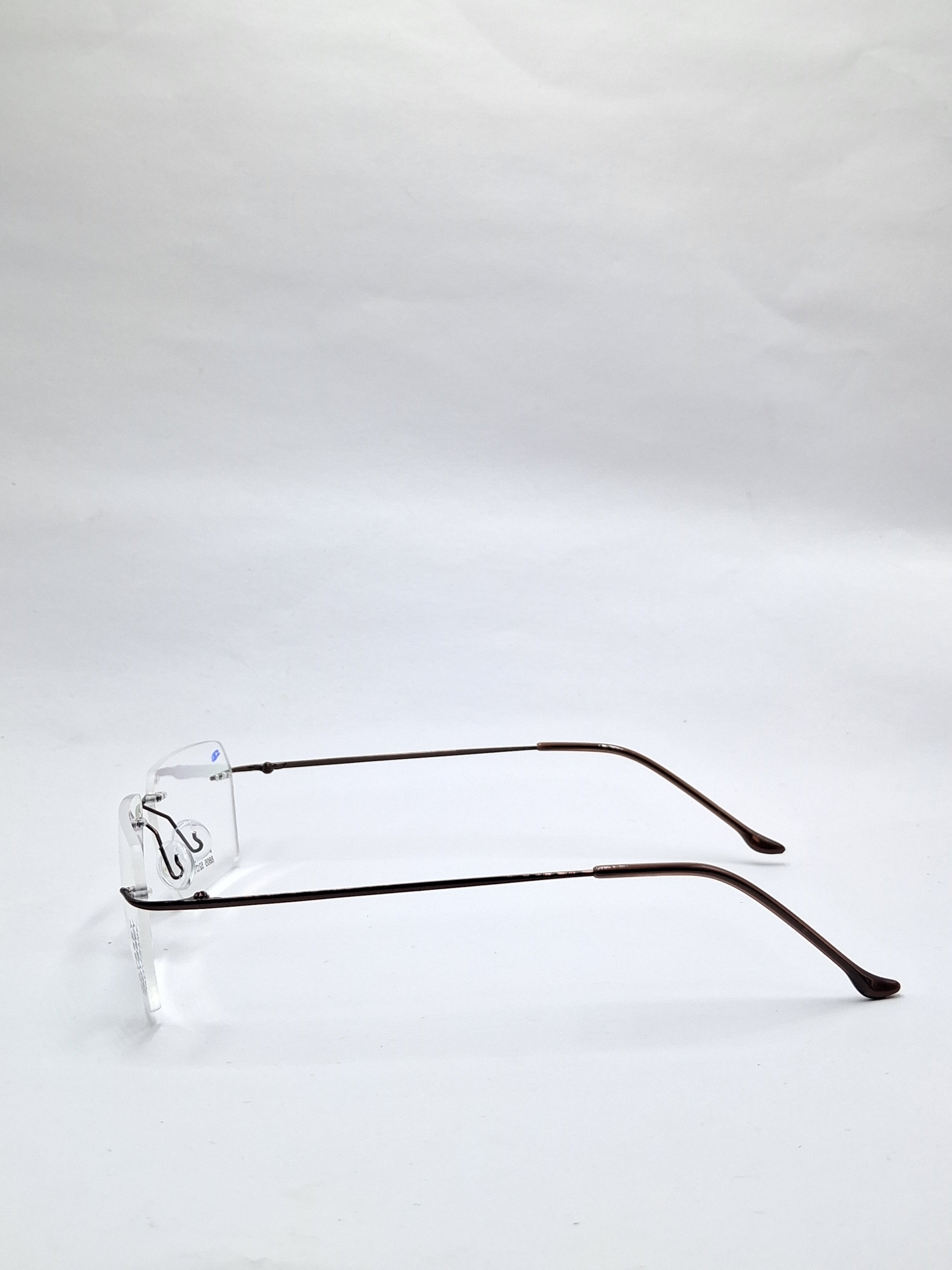 vision plus frame less brown frame