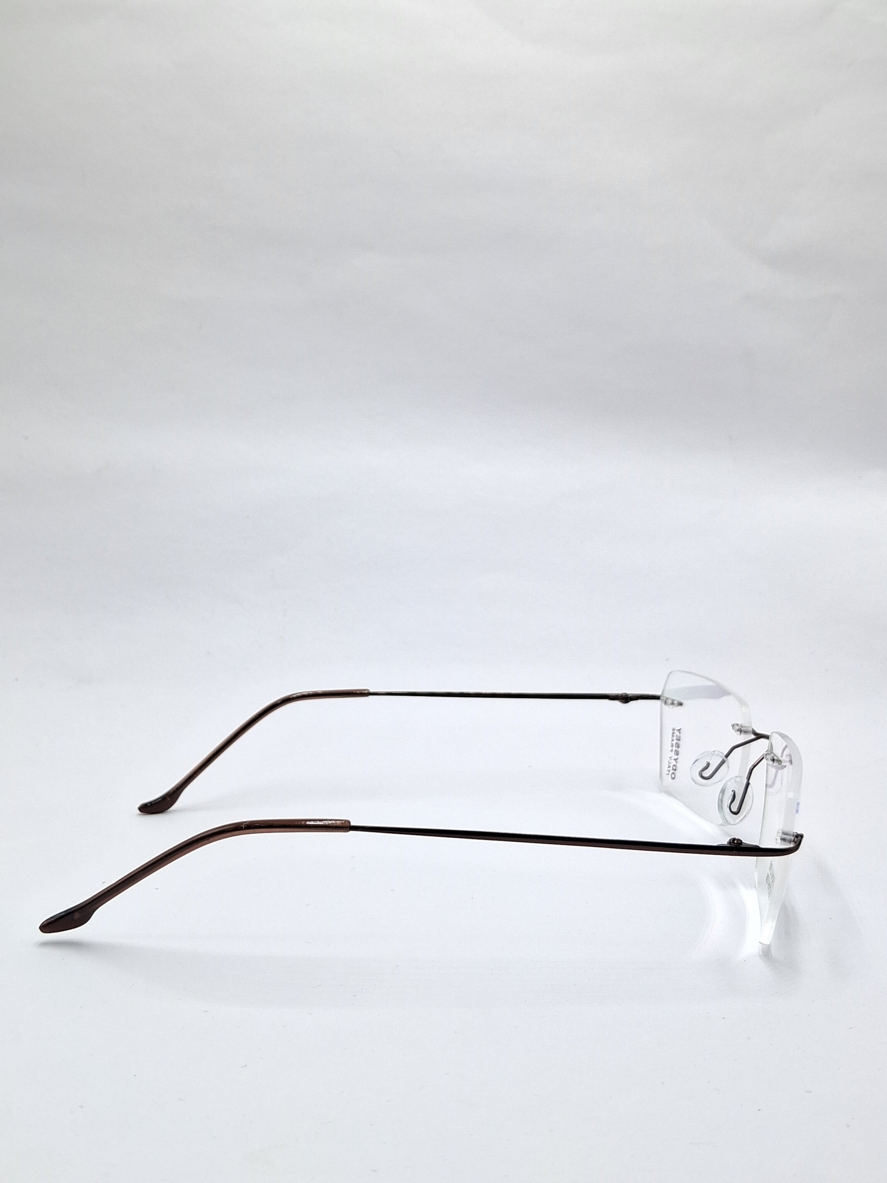 vision plus frame less brown frame