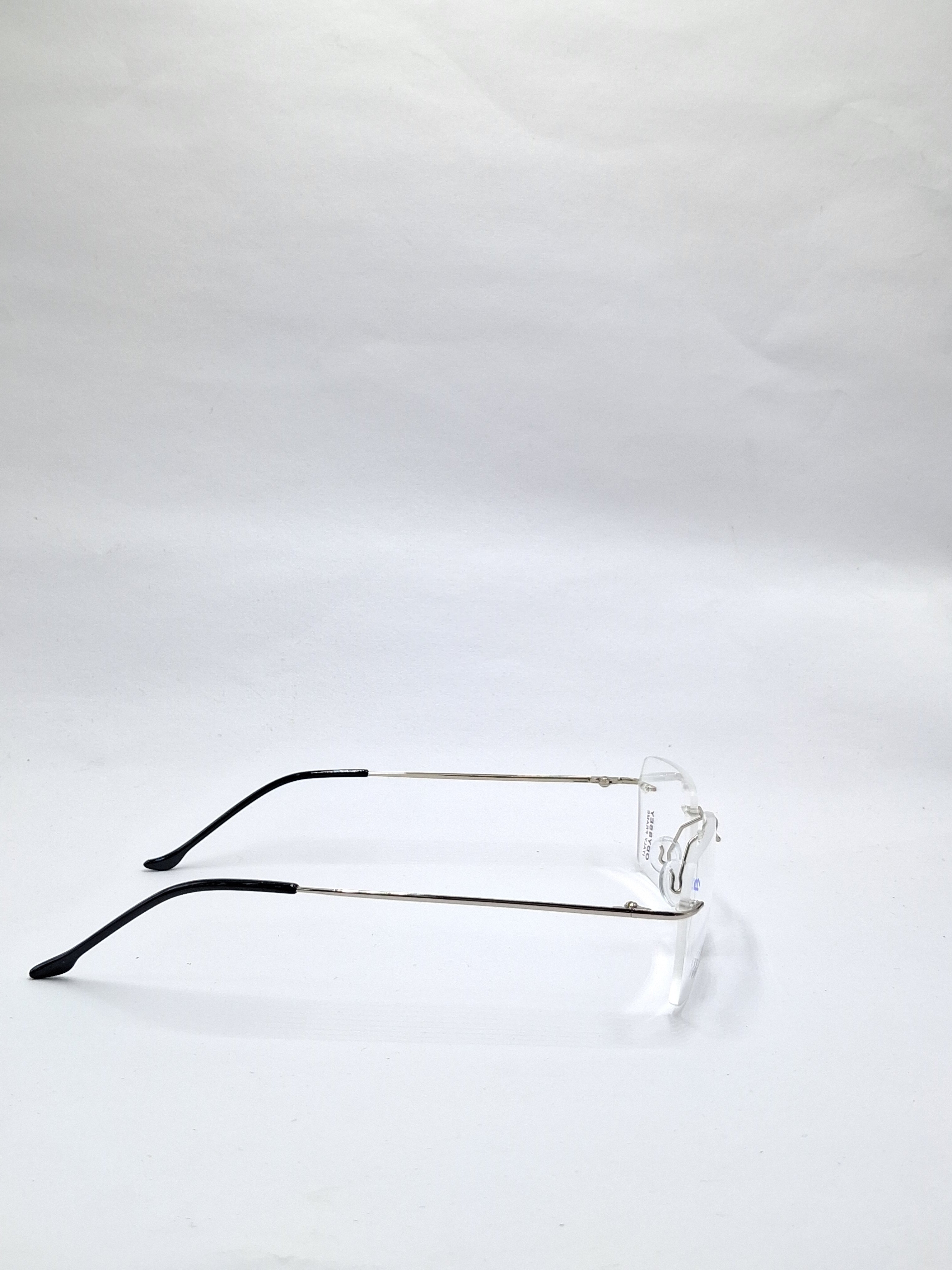 vision plus frame less silver frame