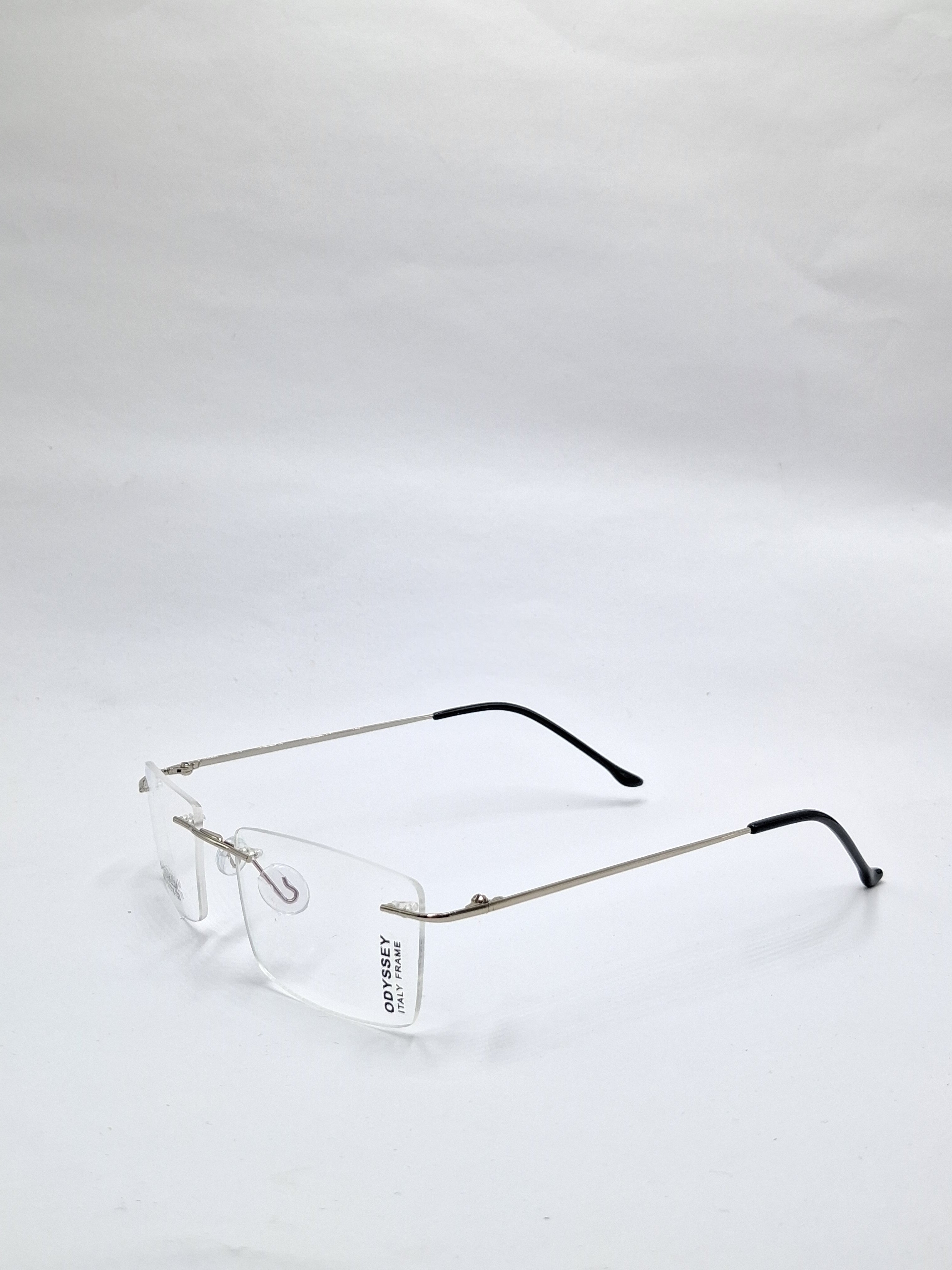 vision plus frame less silver frame