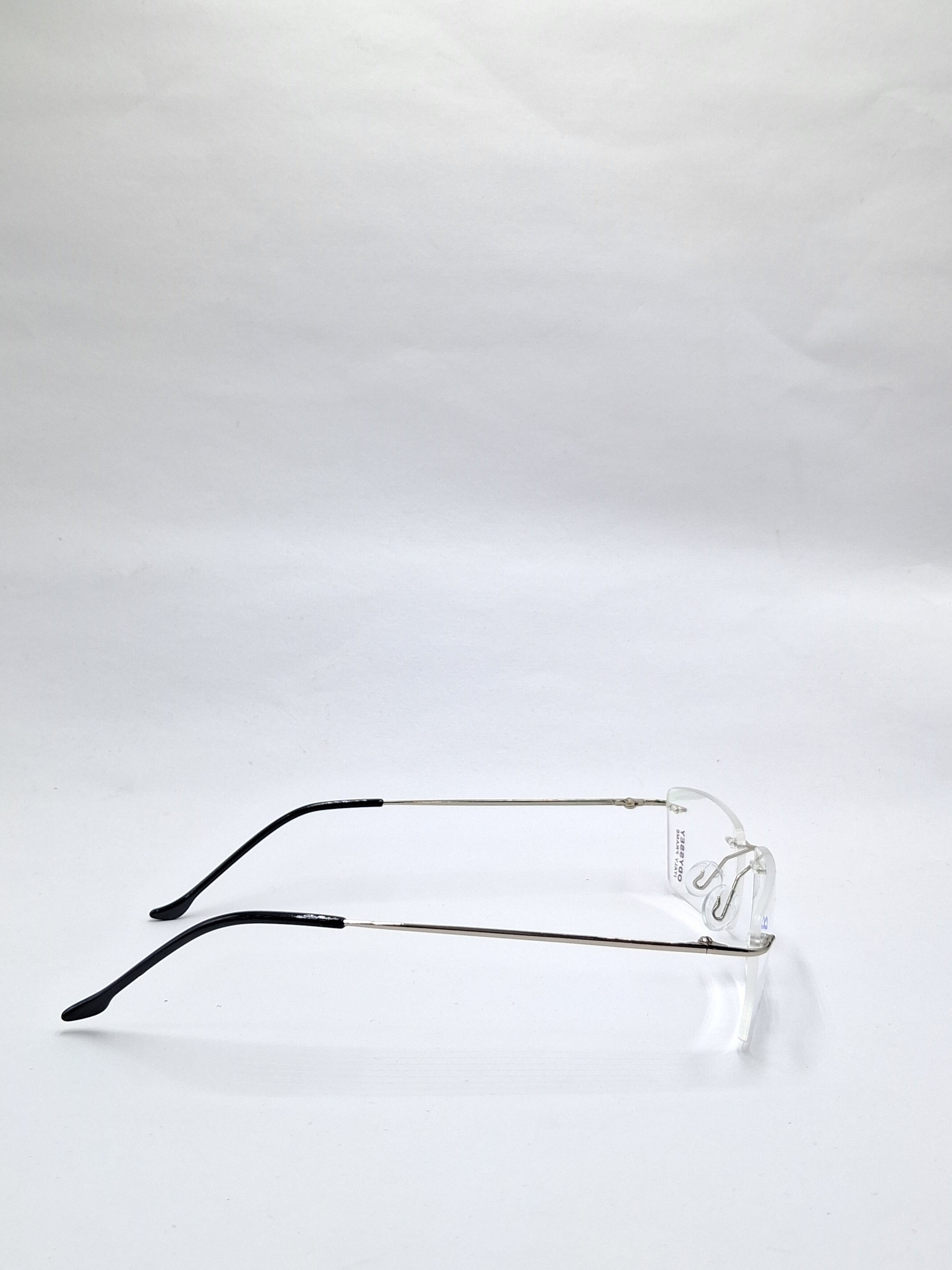 vision plus frame less silver frame