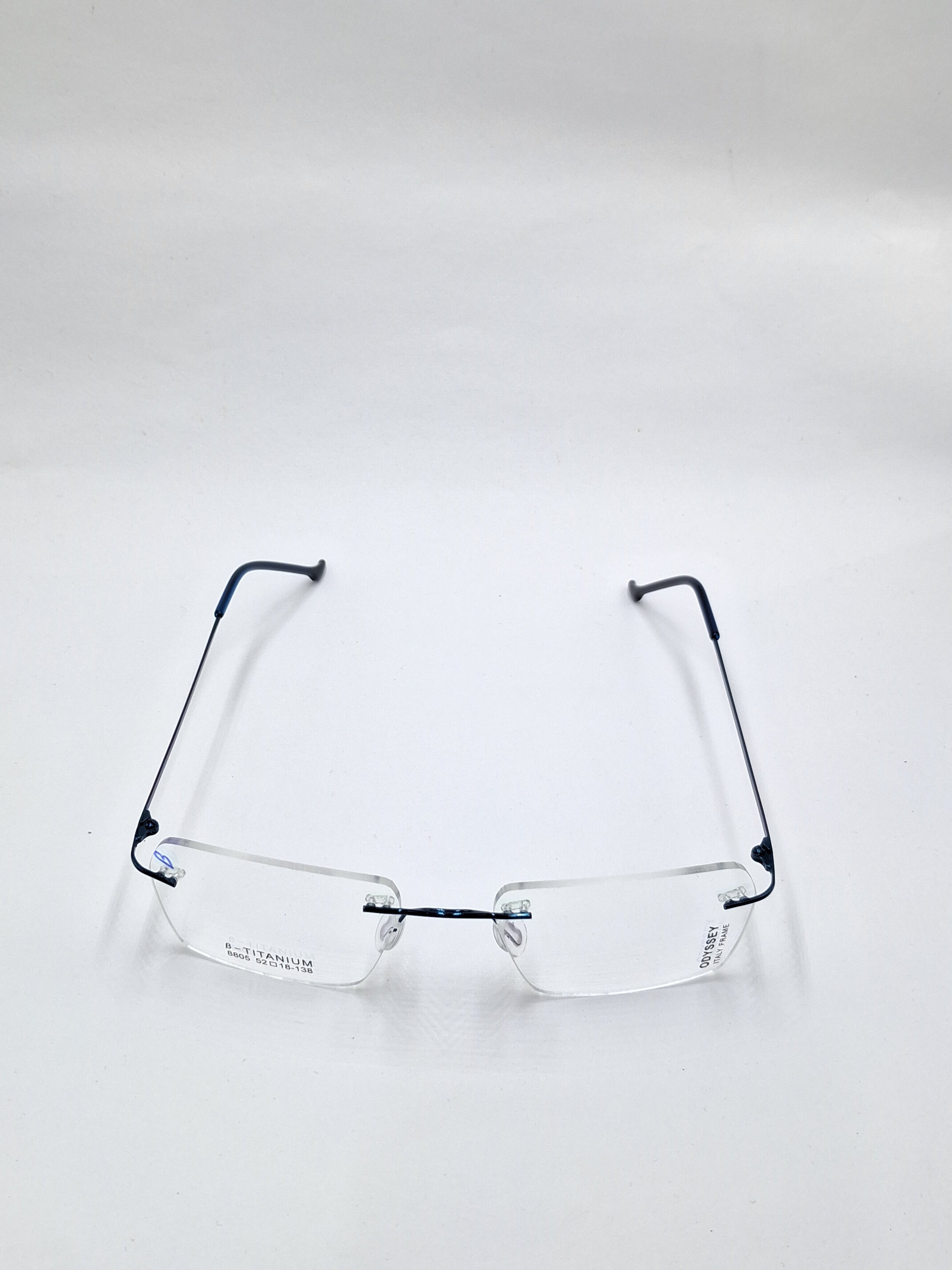 vision plus frame less blue frame
