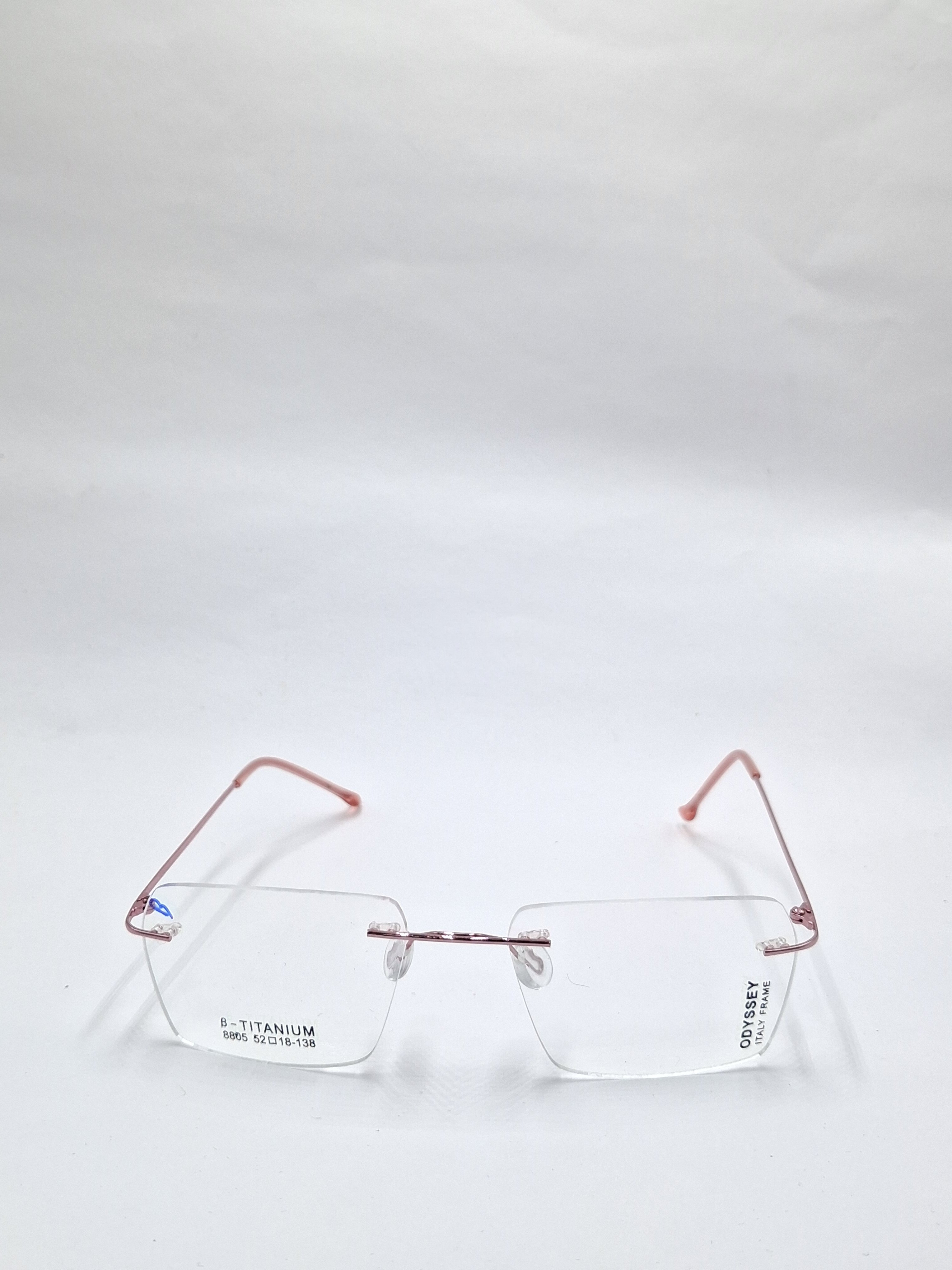 vision plus frameless pink frame