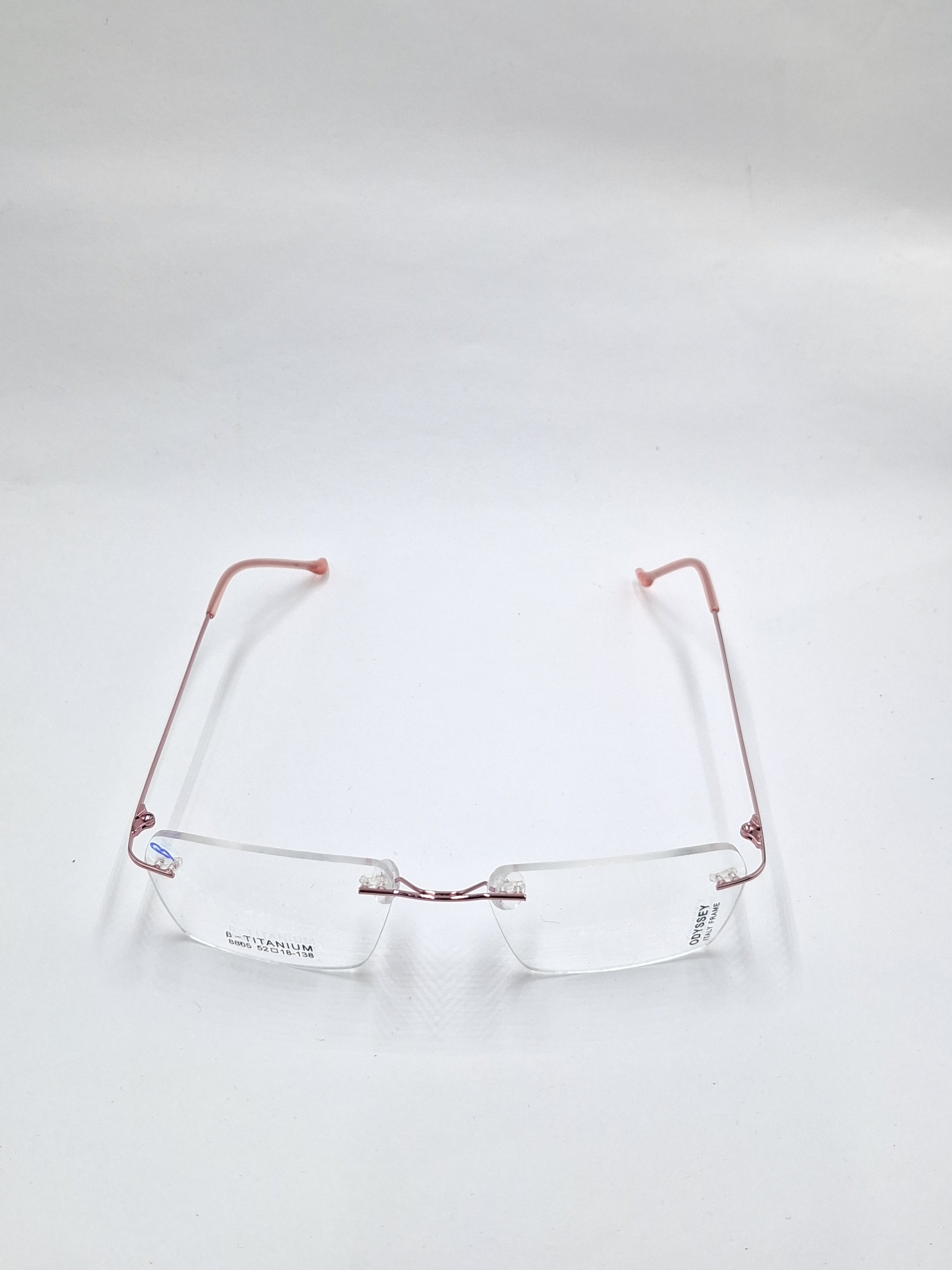vision plus frameless pink frame