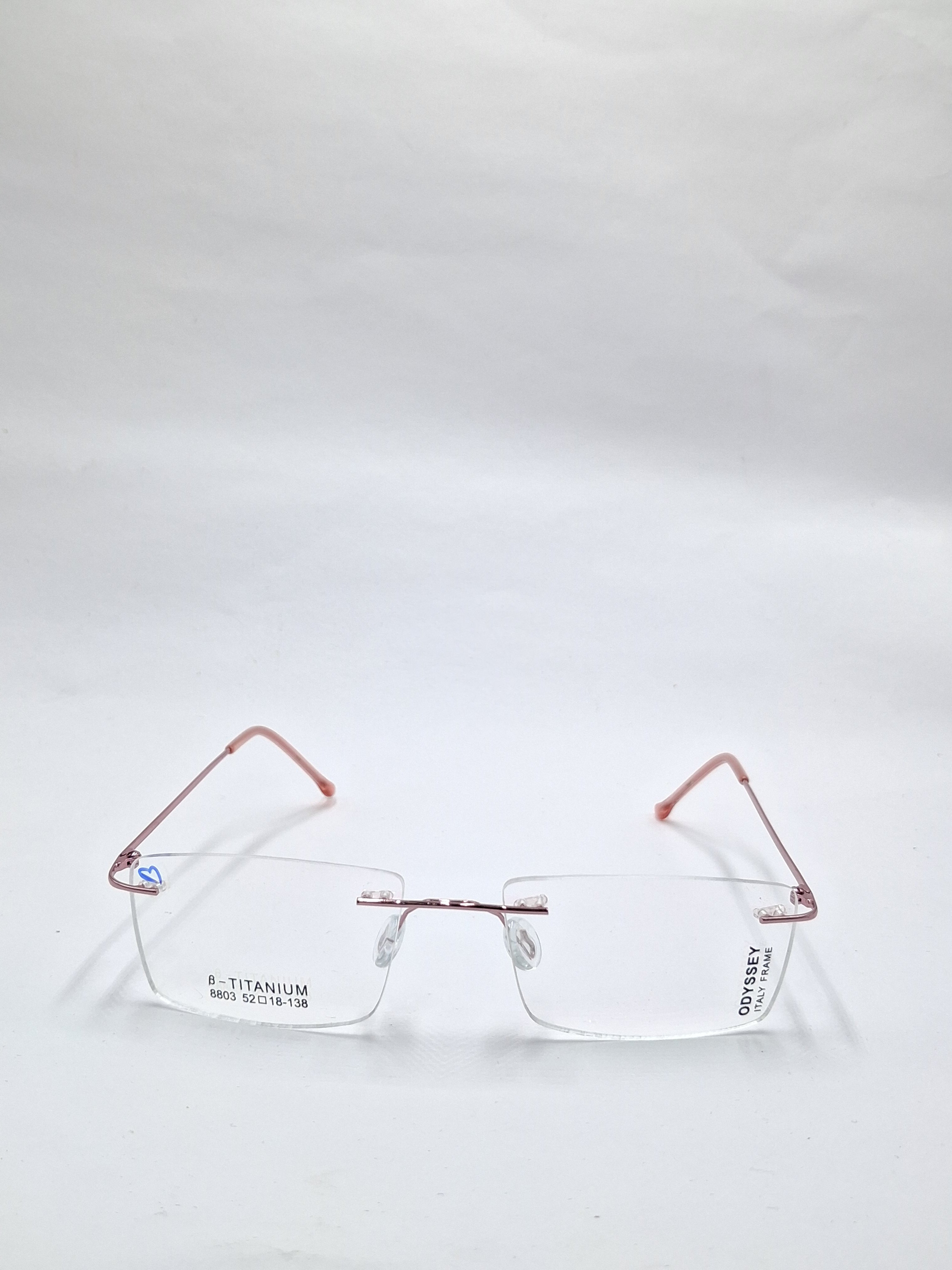 vision plus frameless pink frame