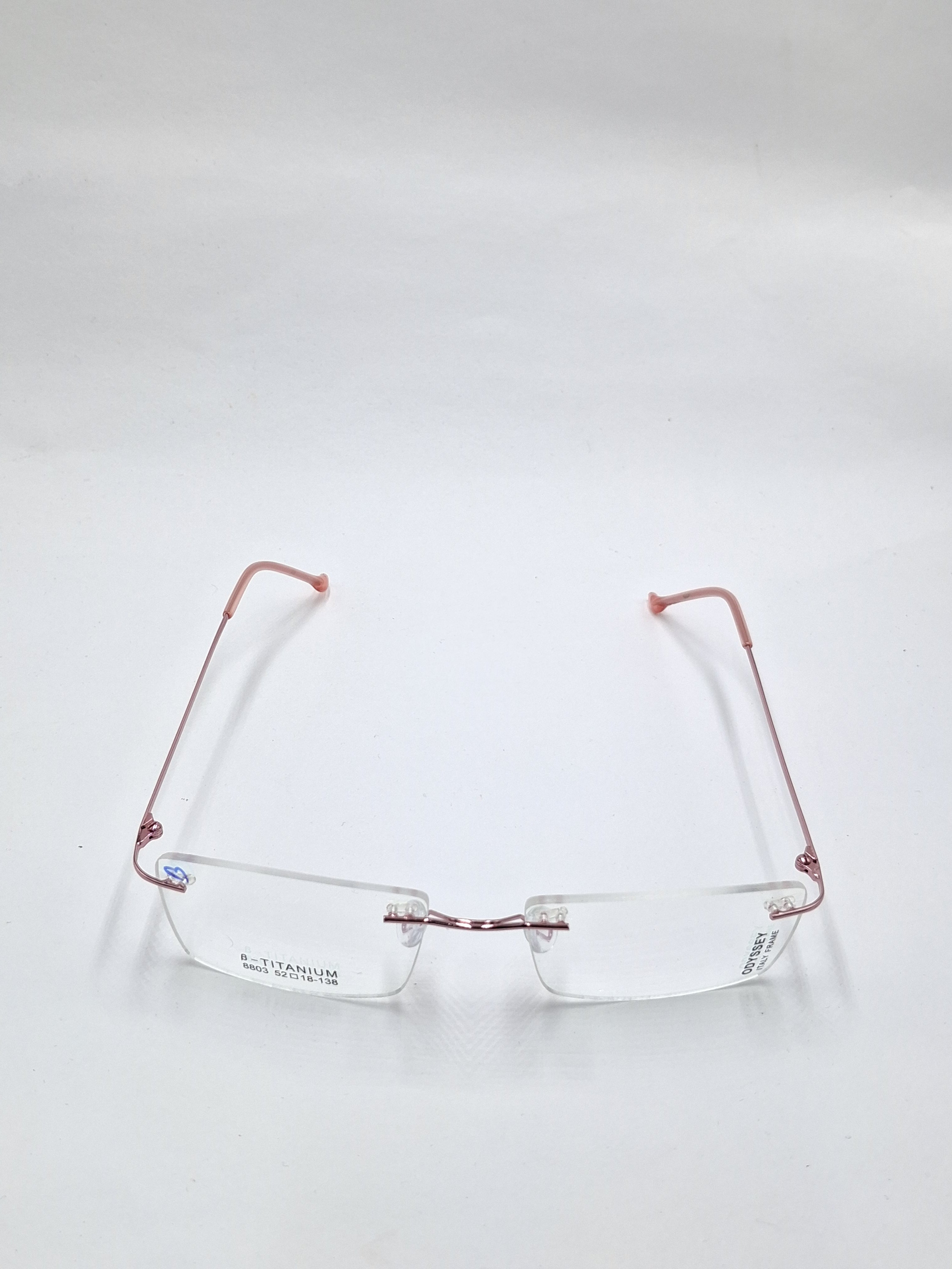 vision plus frameless pink frame