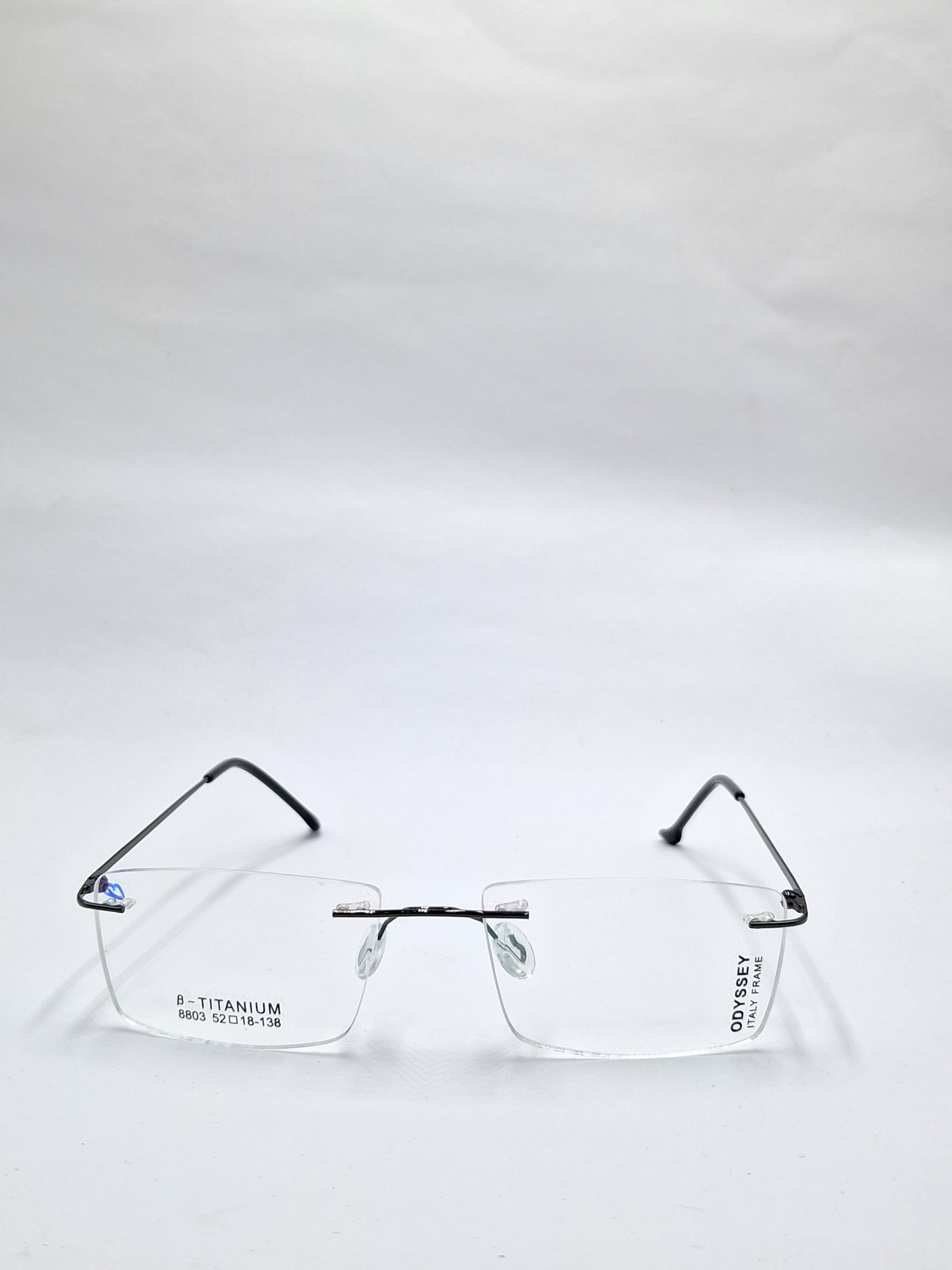 vision plus frameless black frame