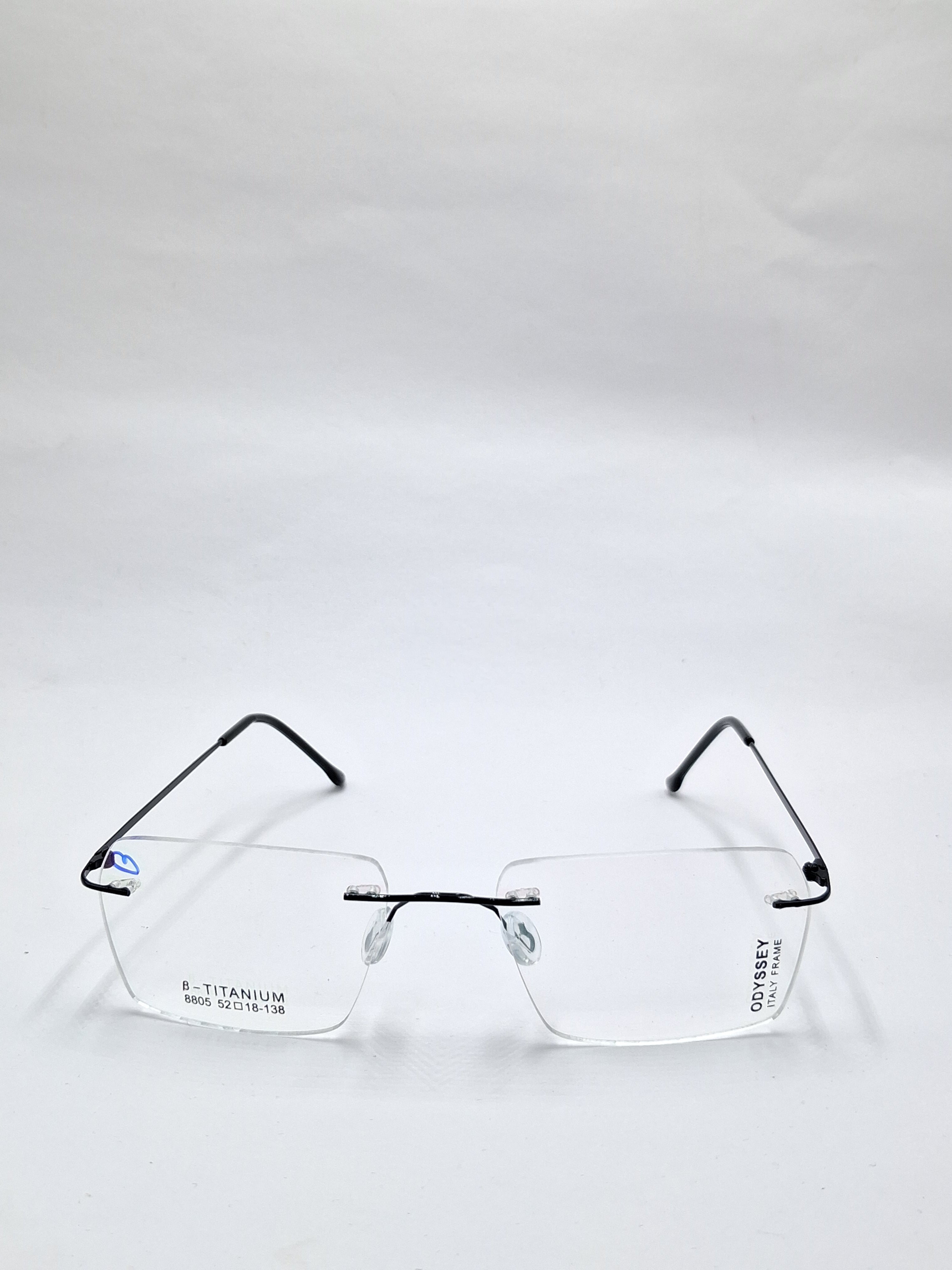 vision plus frameless black frame