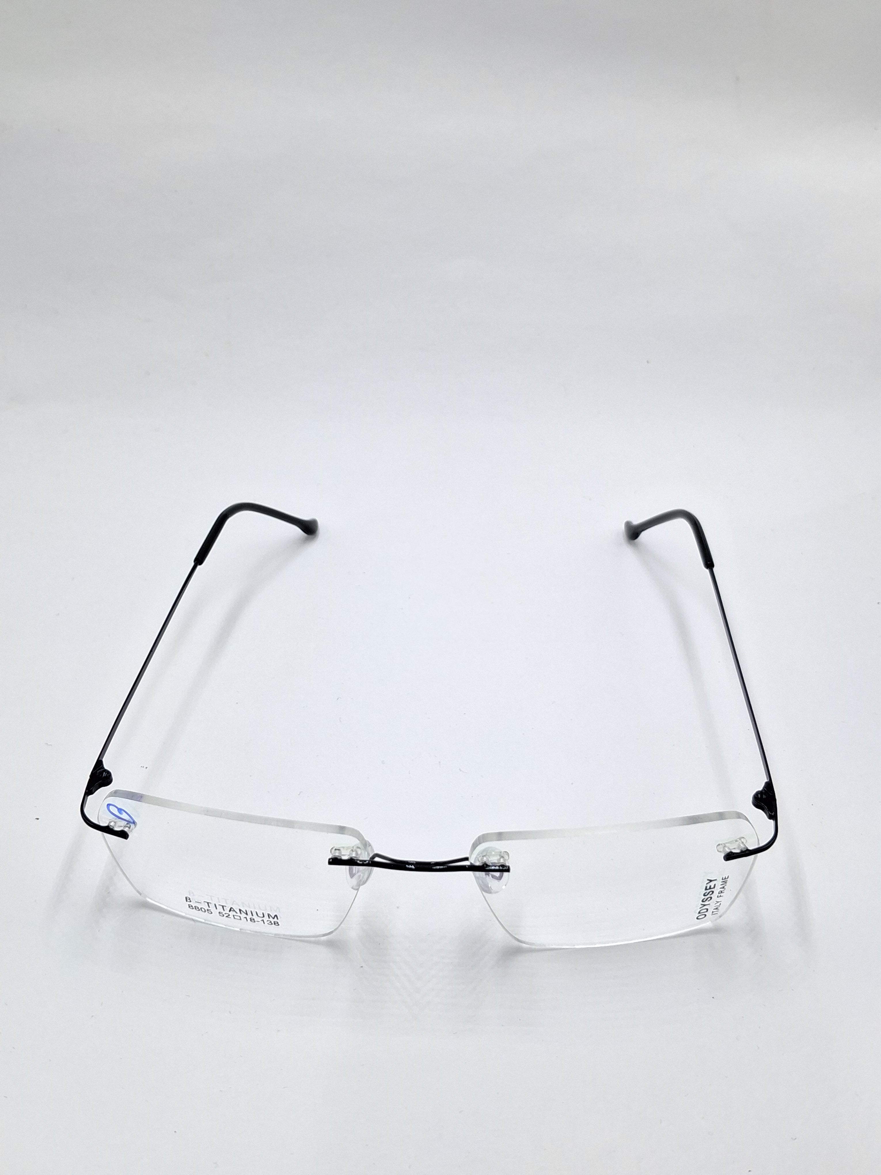 vision plus frameless black frame