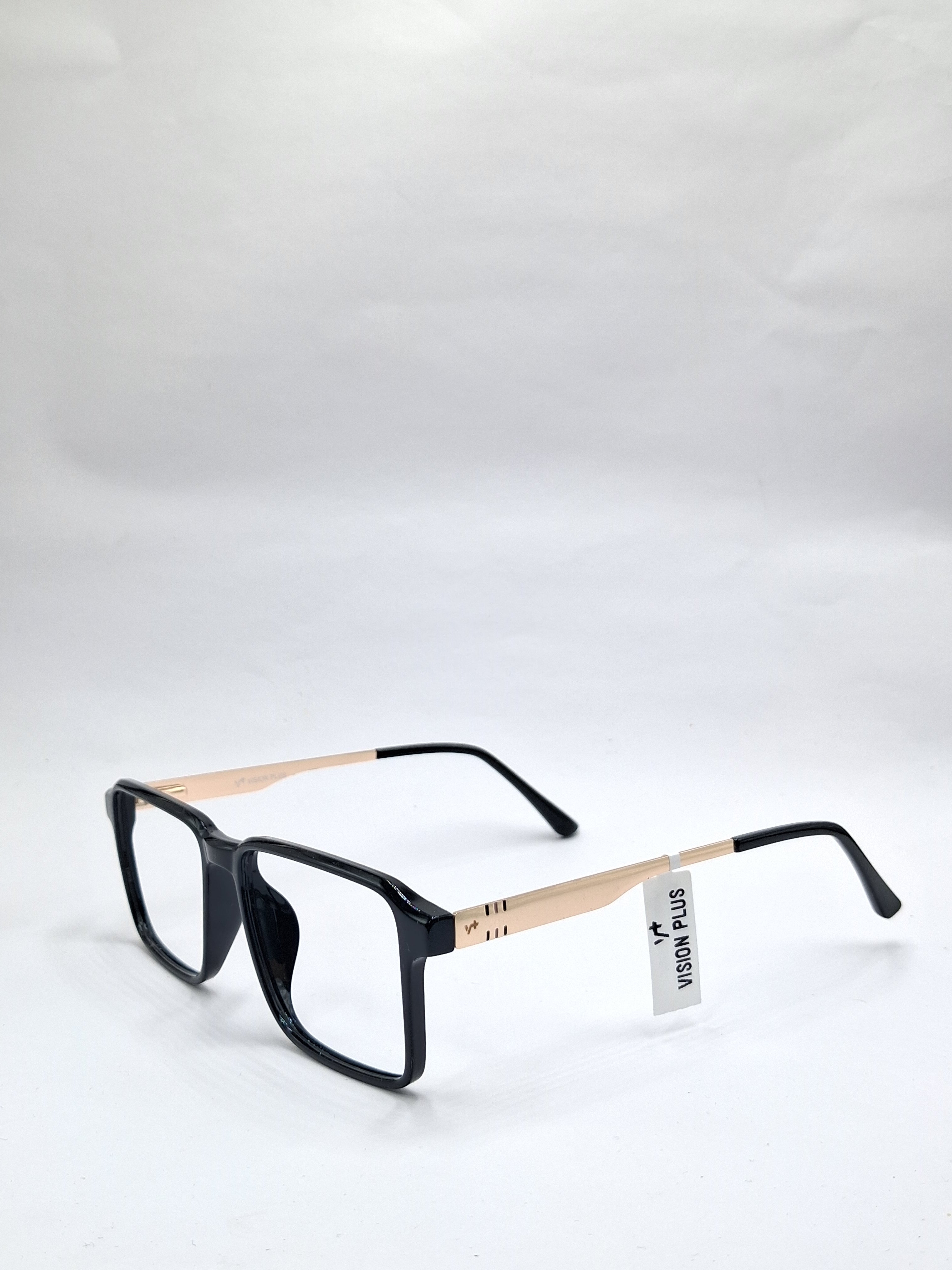 vision plus black and gold frame