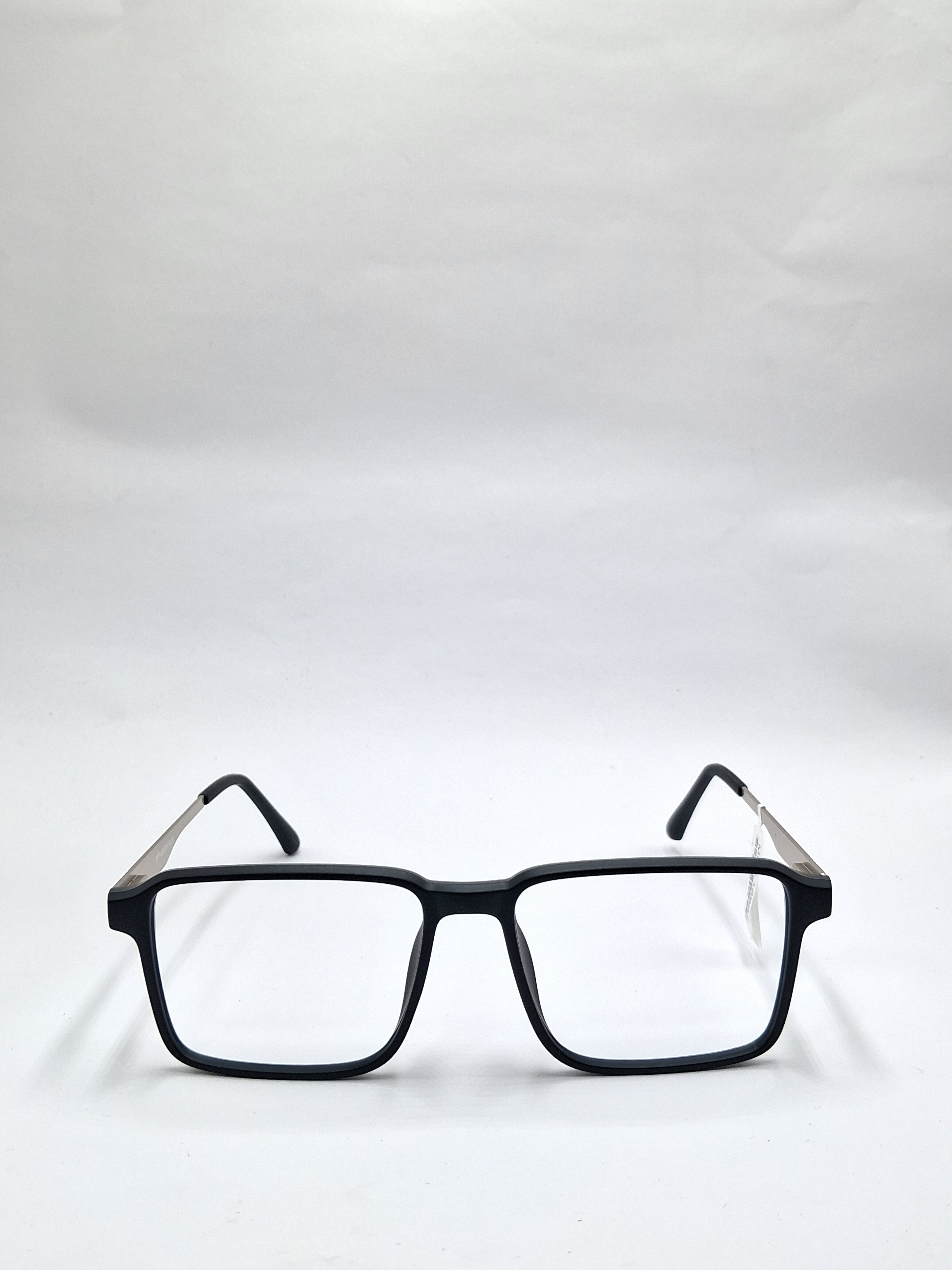 vision plus matte black and silver matte frame
