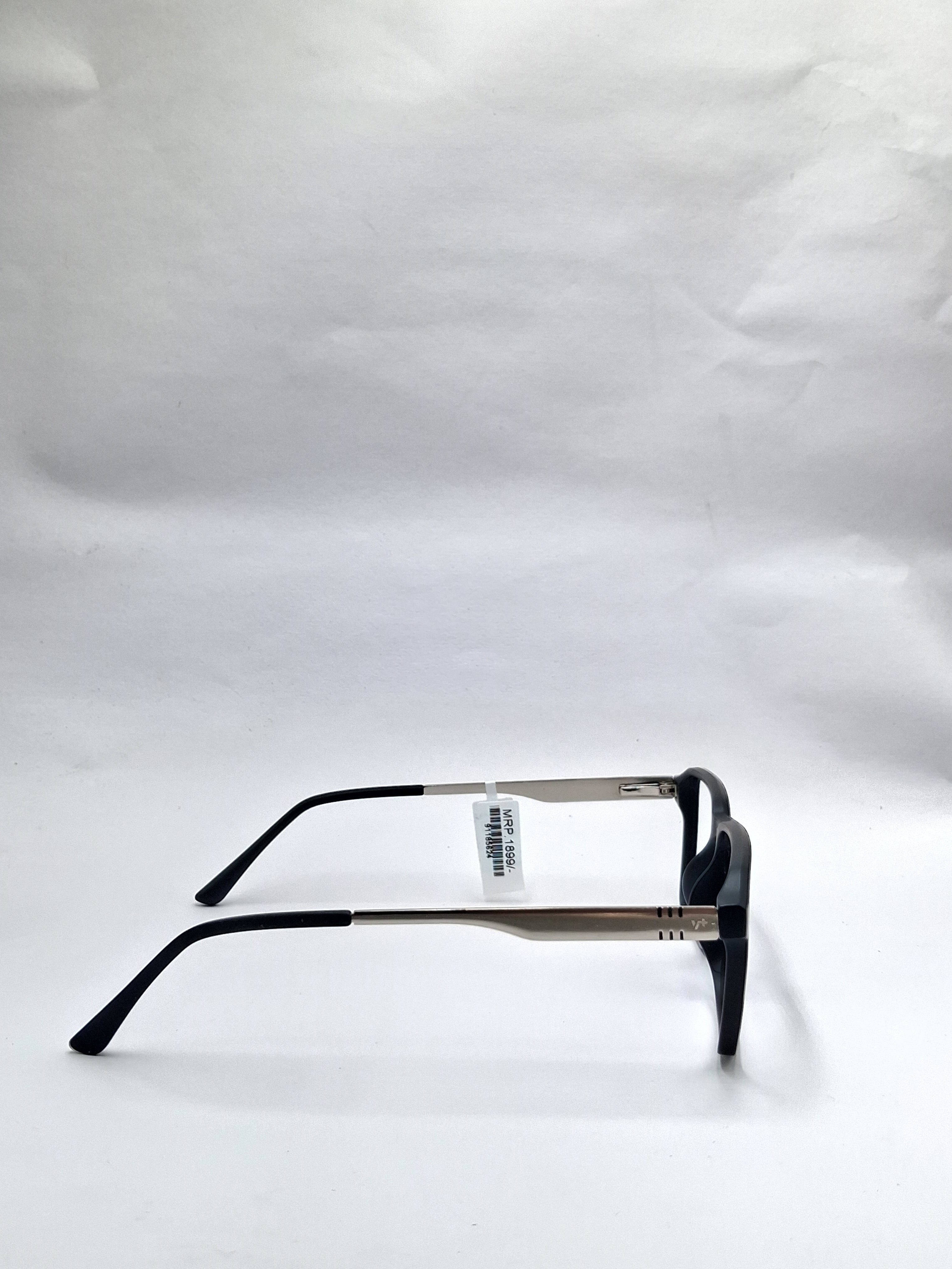 vision plus matte black and silver matte frame