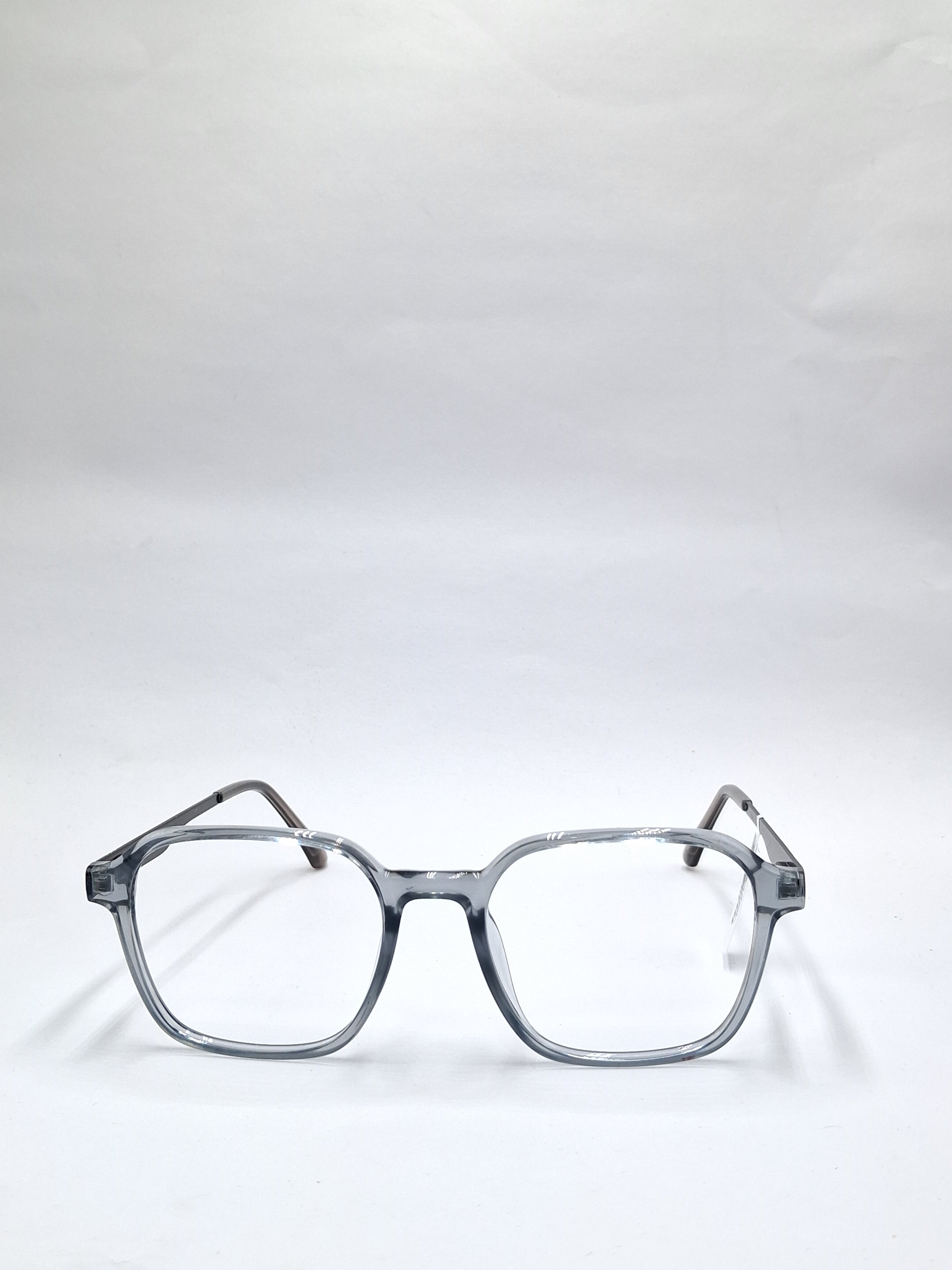 vision plus transparent gray frame