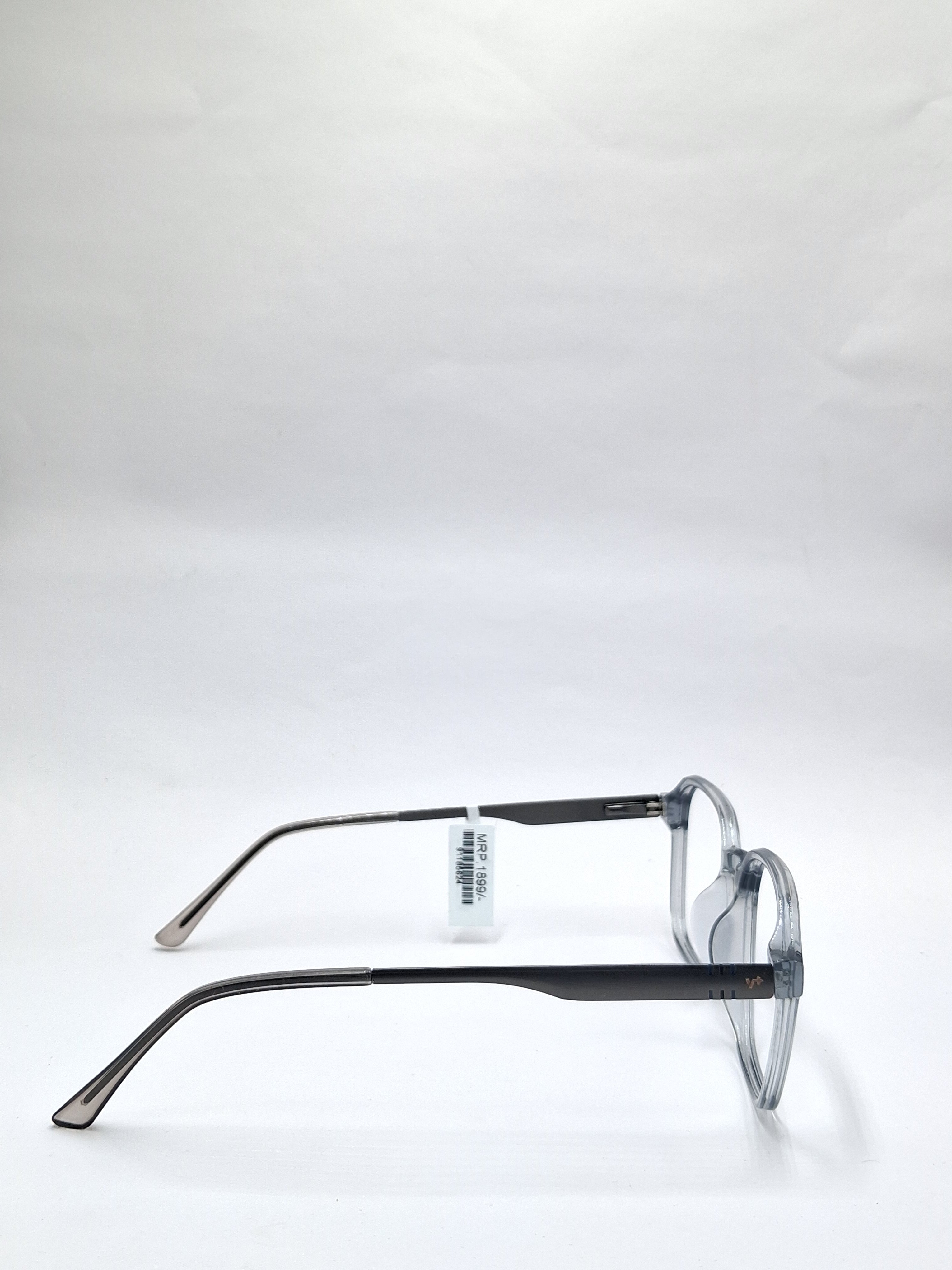 vision plus transparent gray frame