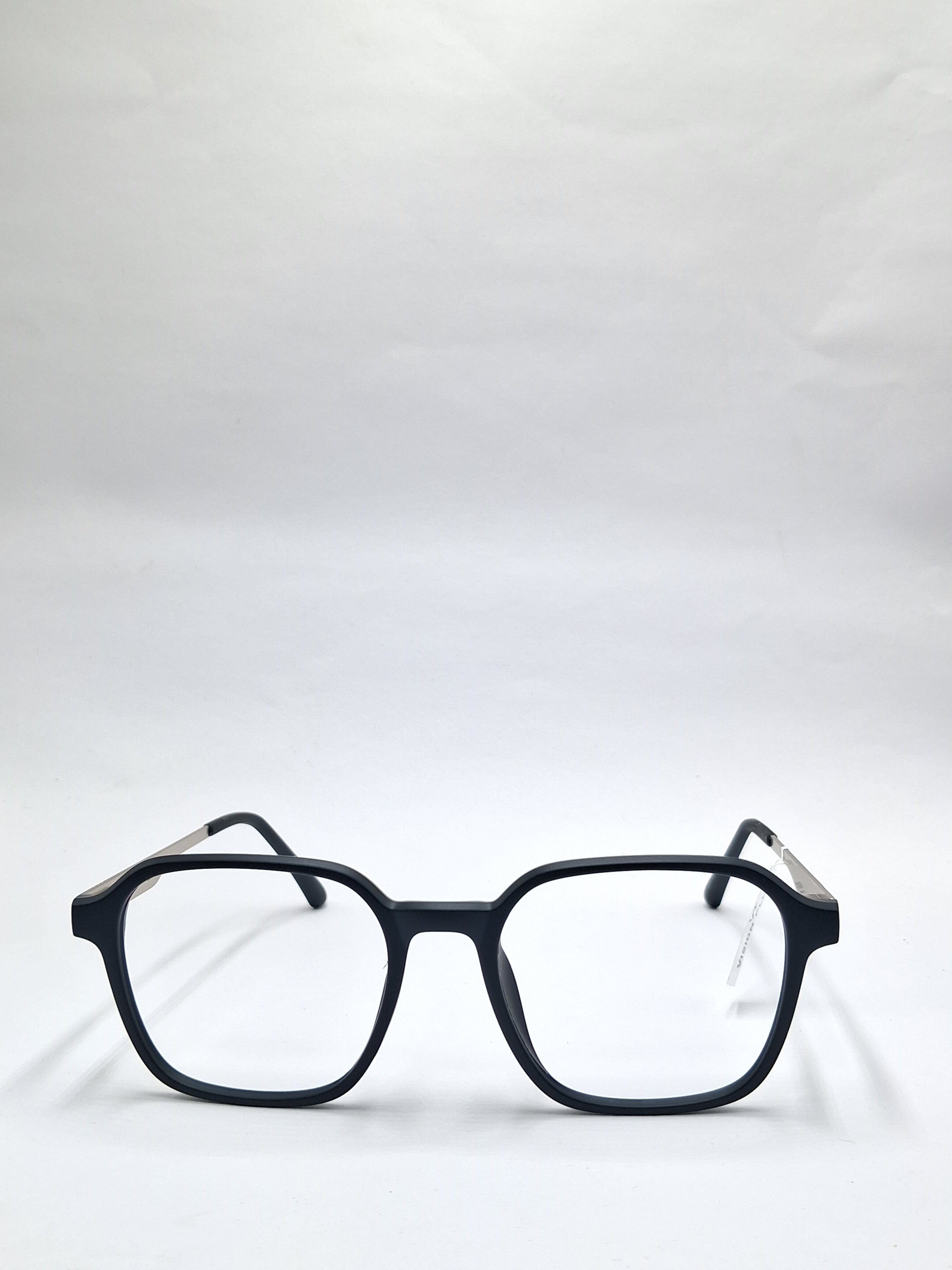 vision plus matte black and silver matte frame