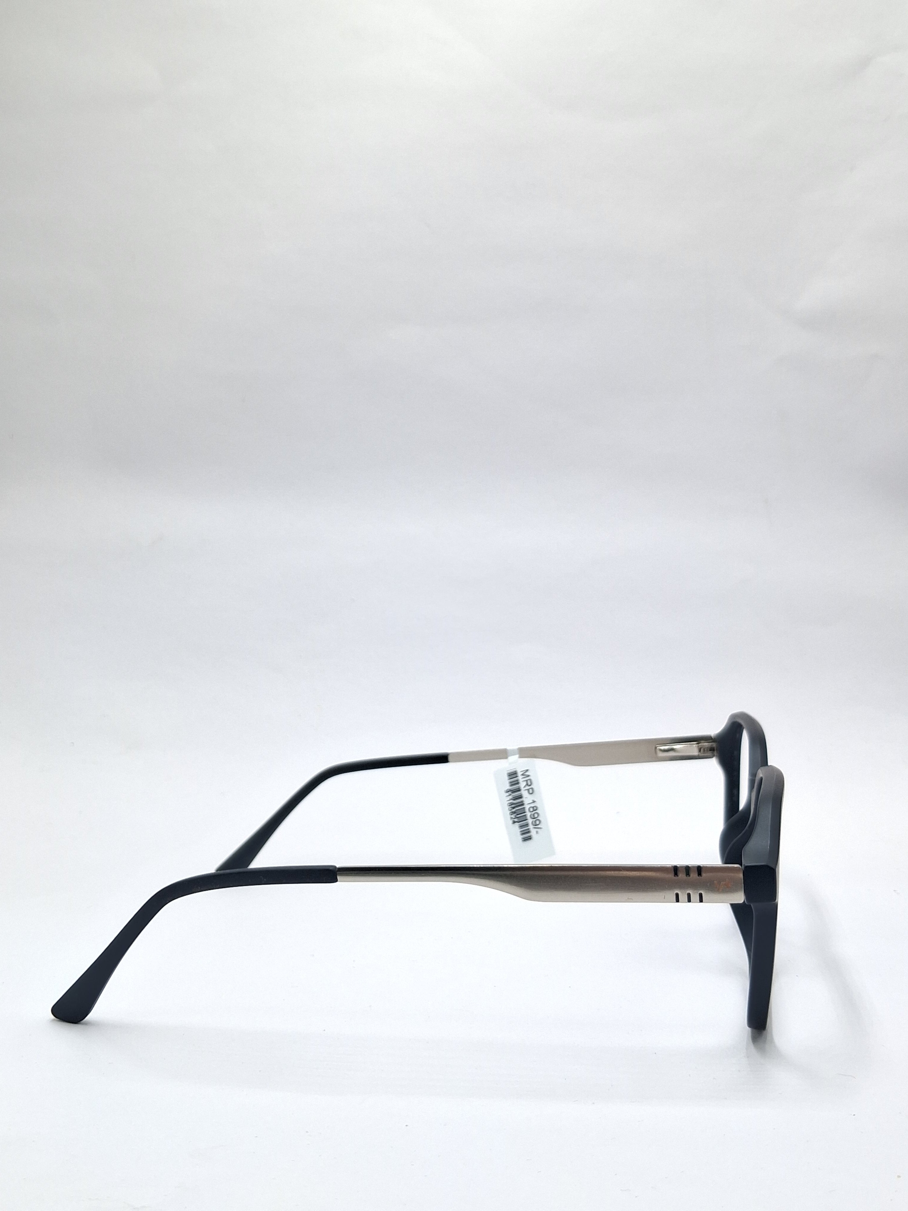 vision plus matte black and silver matte frame