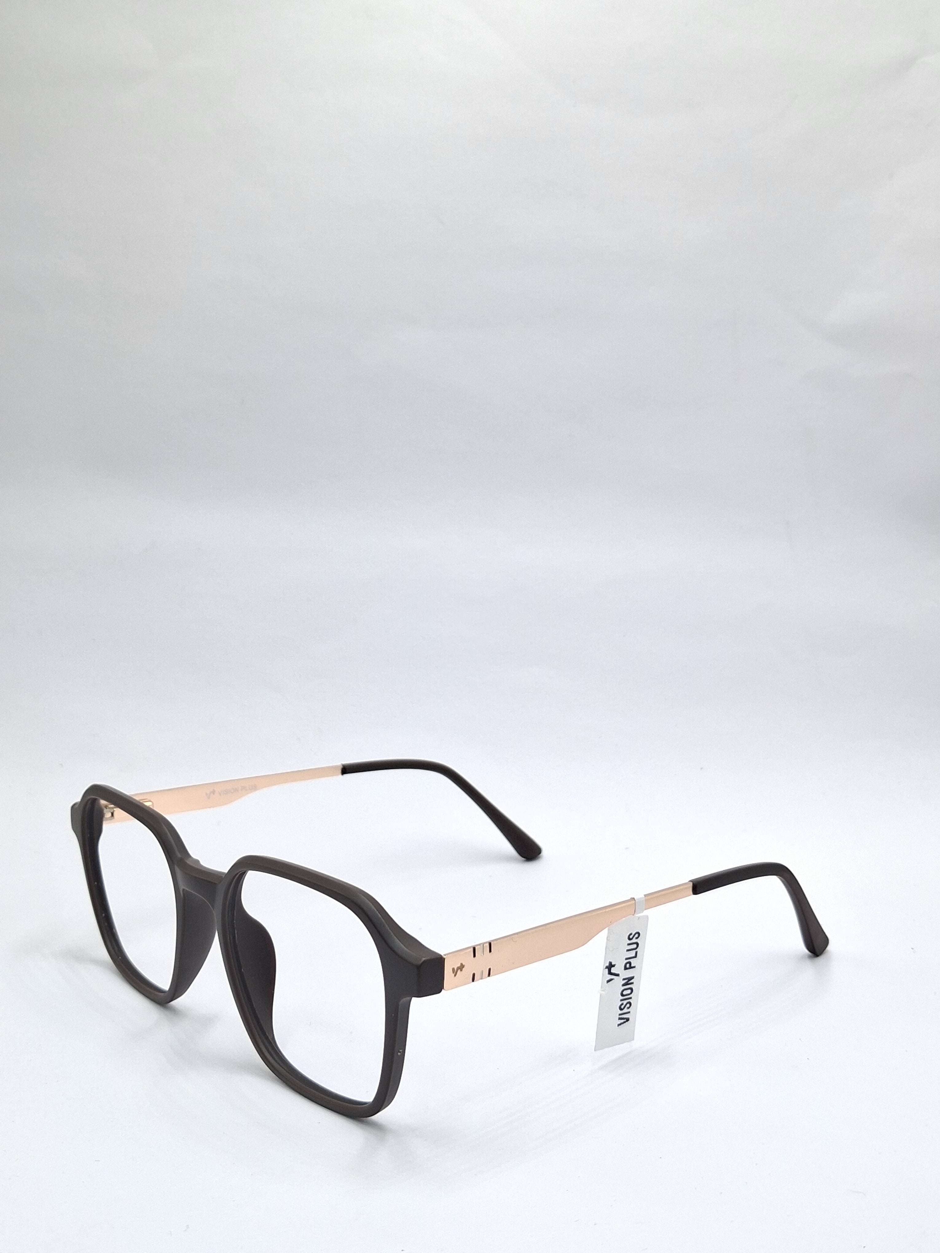 vision plus matte brown and gold matte frame