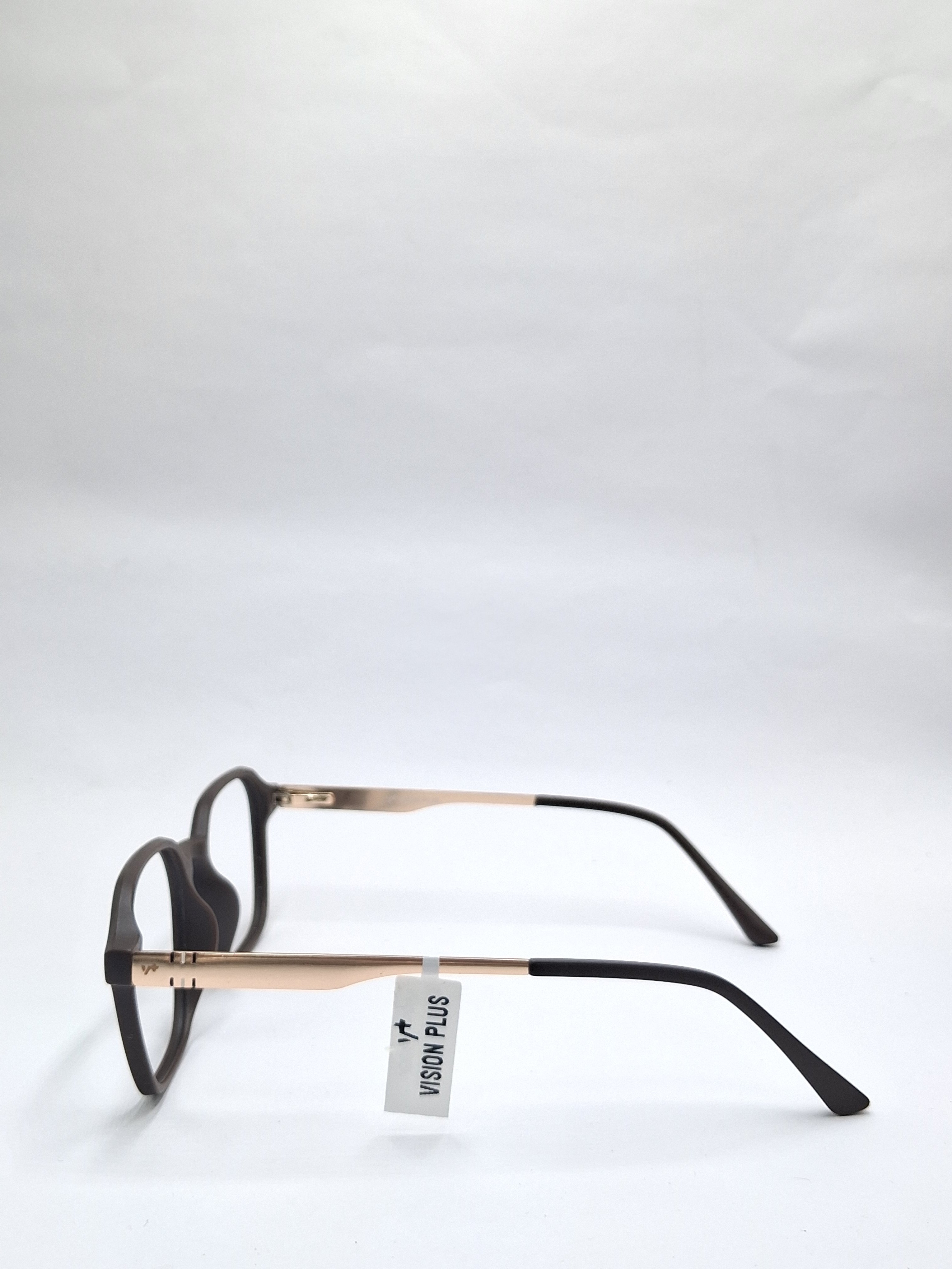 vision plus matte brown and gold matte frame