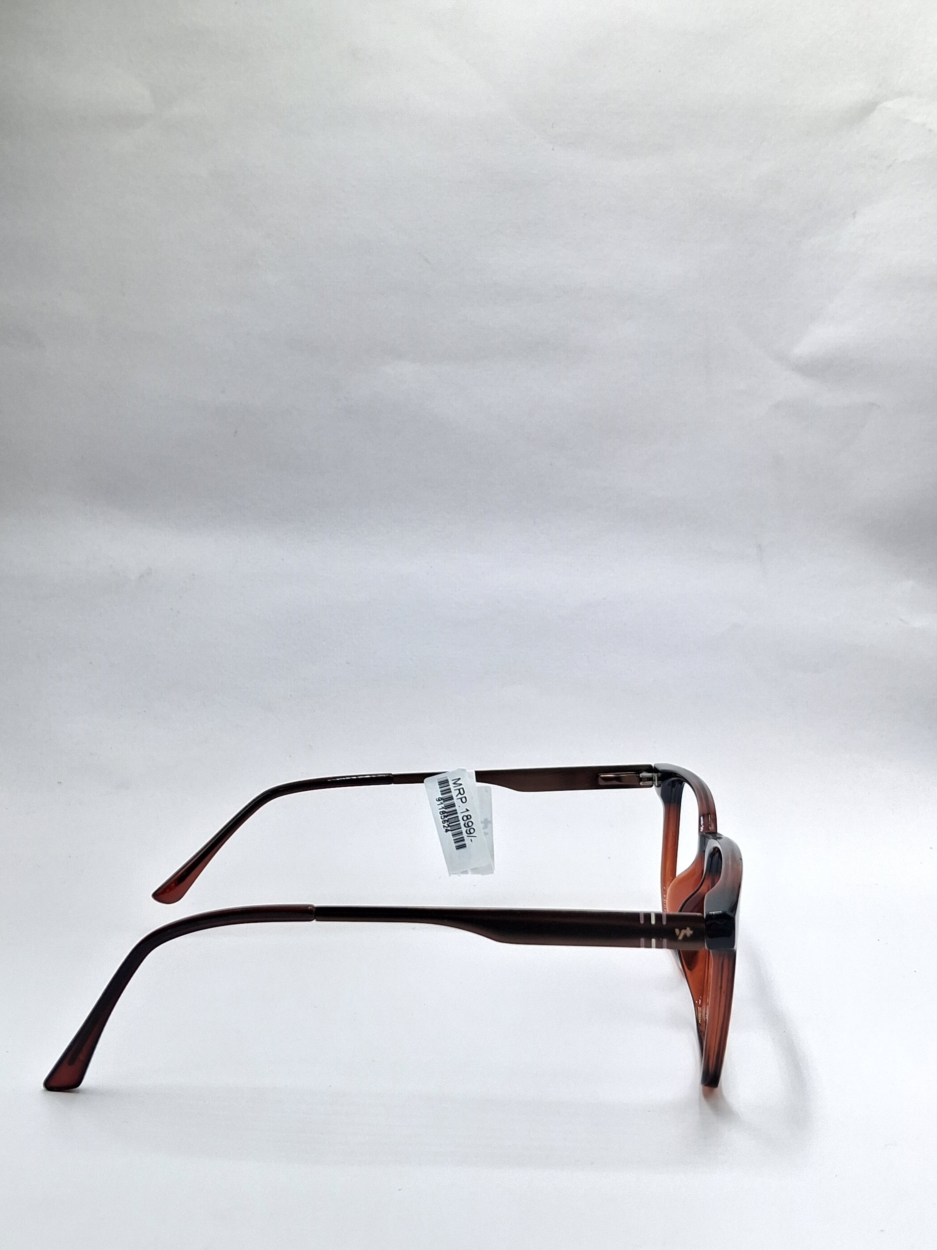 vision plus glossy brown frame