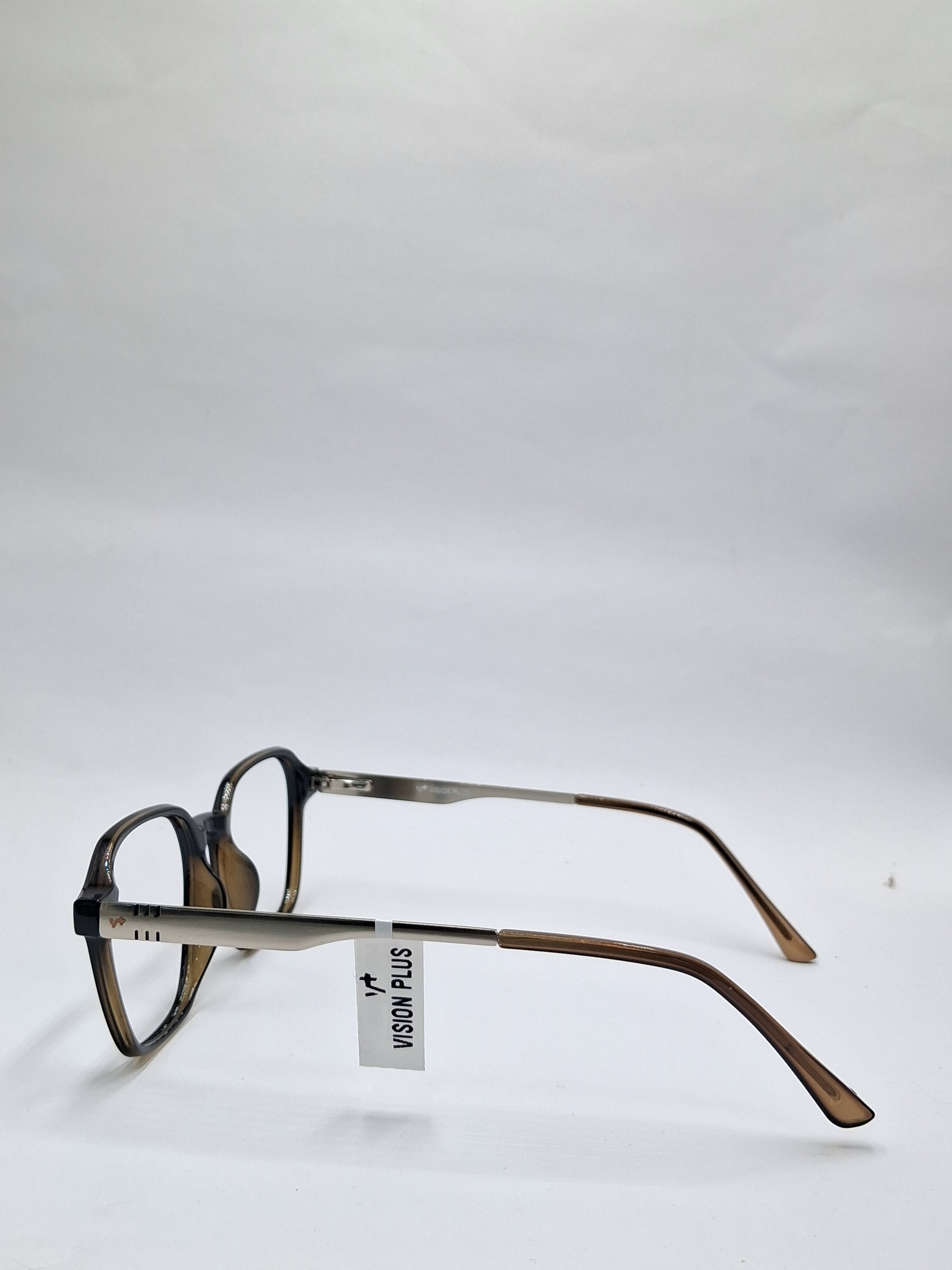 vision plus brown and silver with metal stick frame