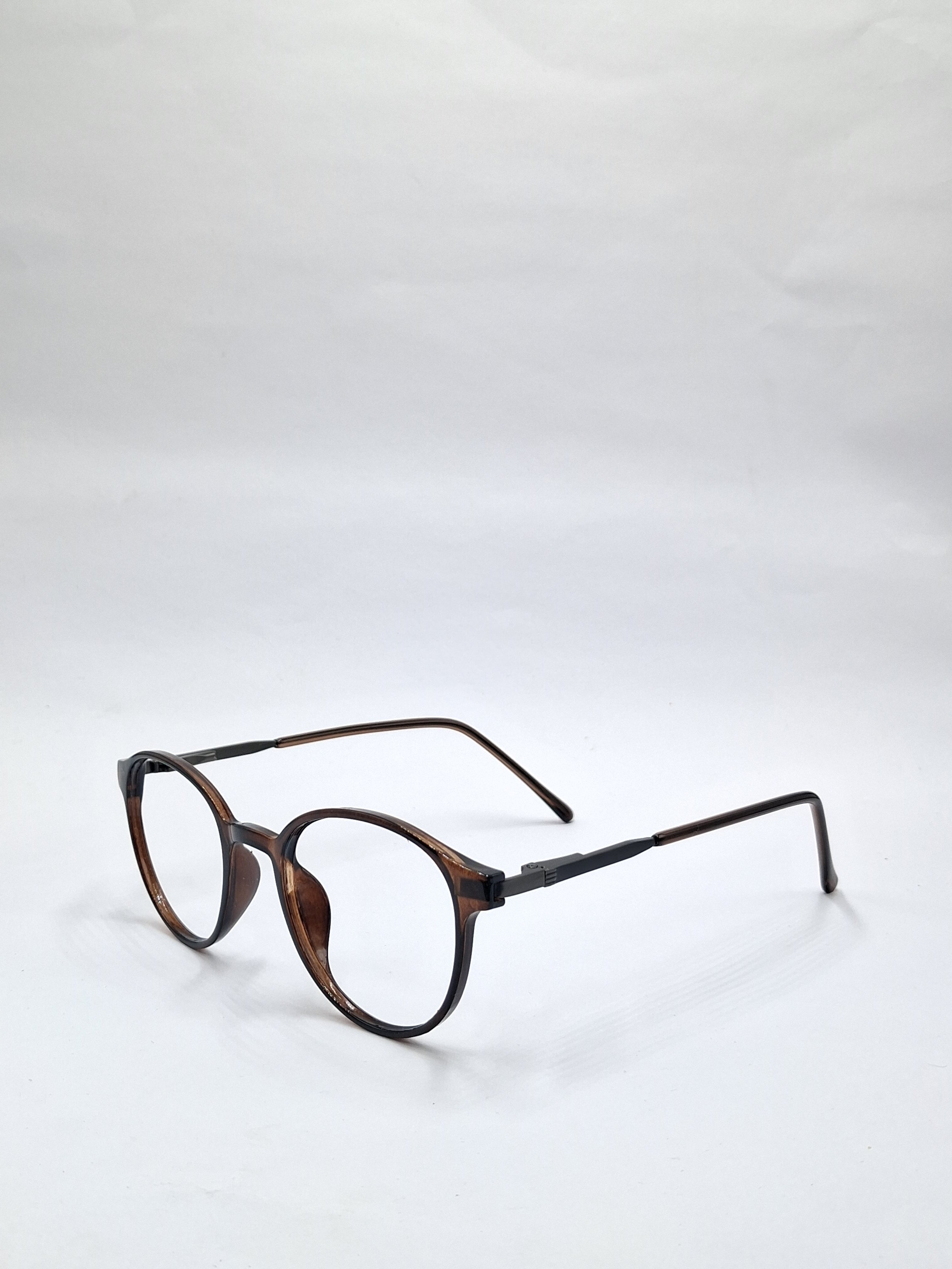 vision plus glossy dark brown frame