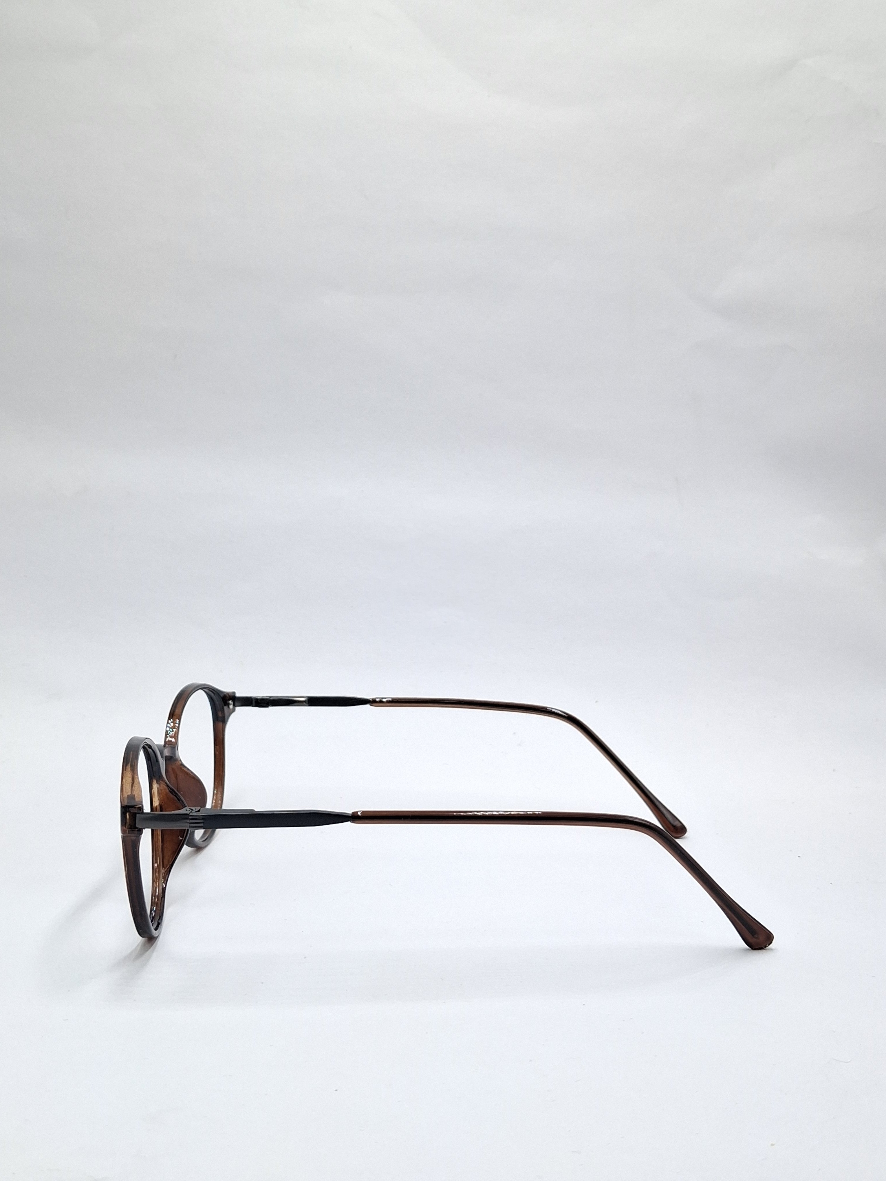 vision plus glossy dark brown frame
