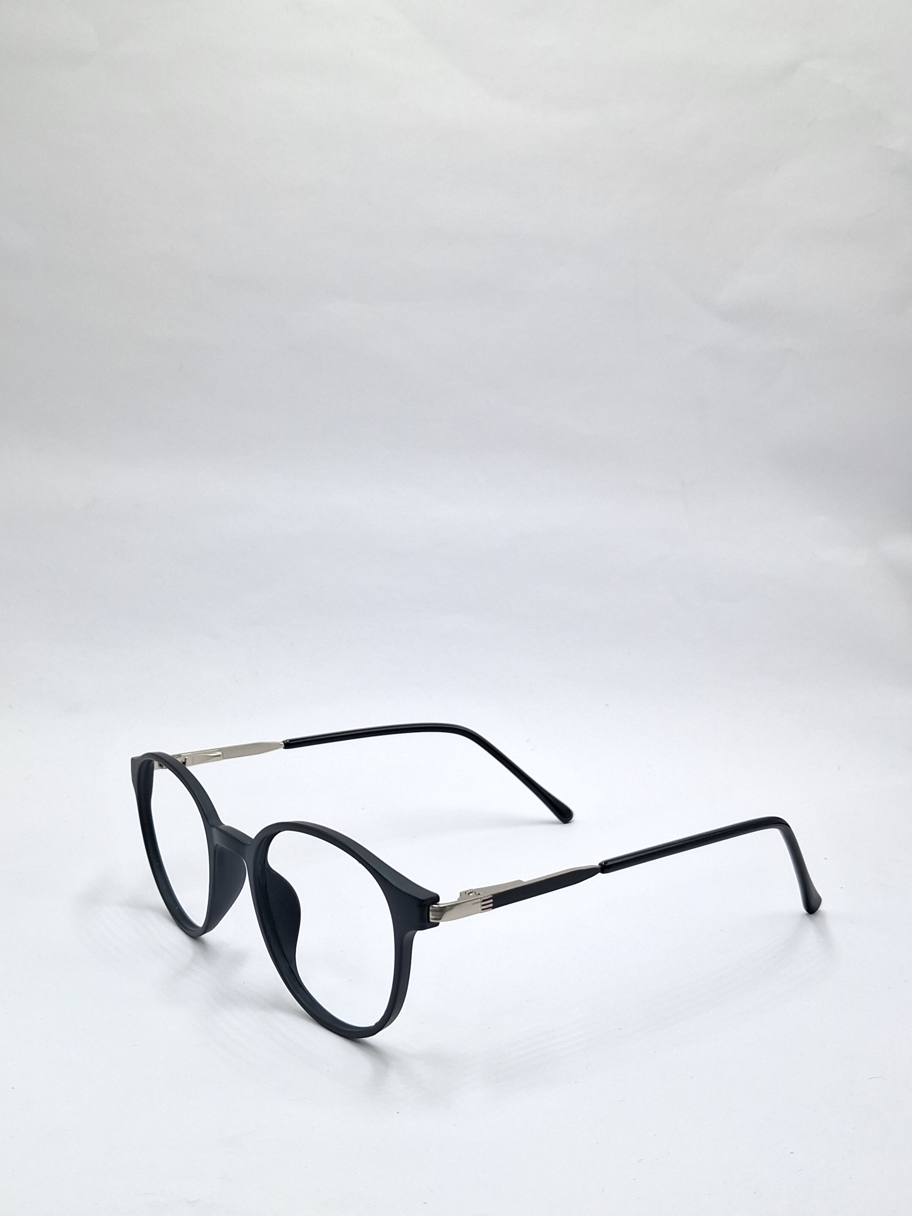 vision plus matte black with black metal stick frame