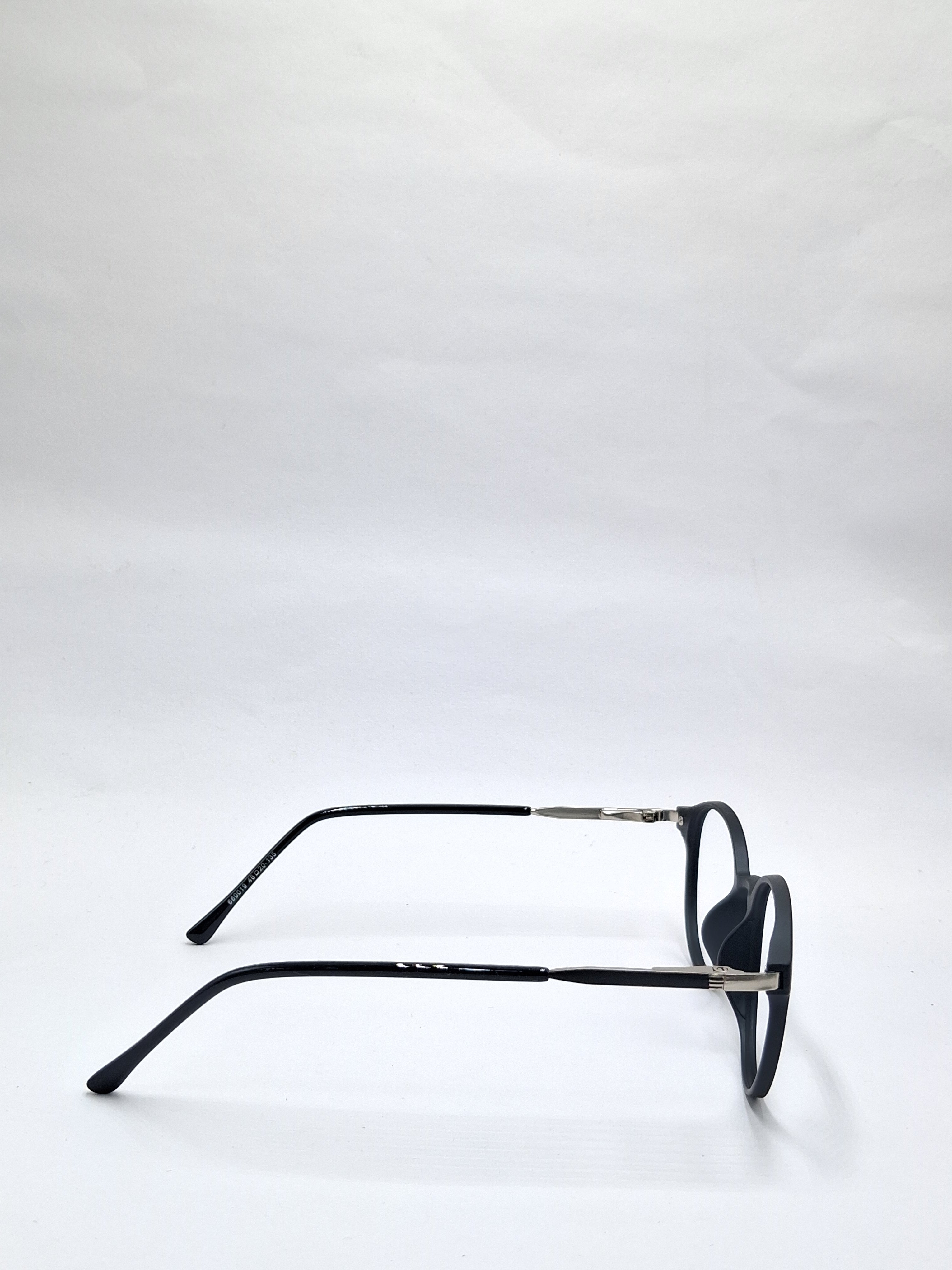 vision plus matte black with black metal stick frame