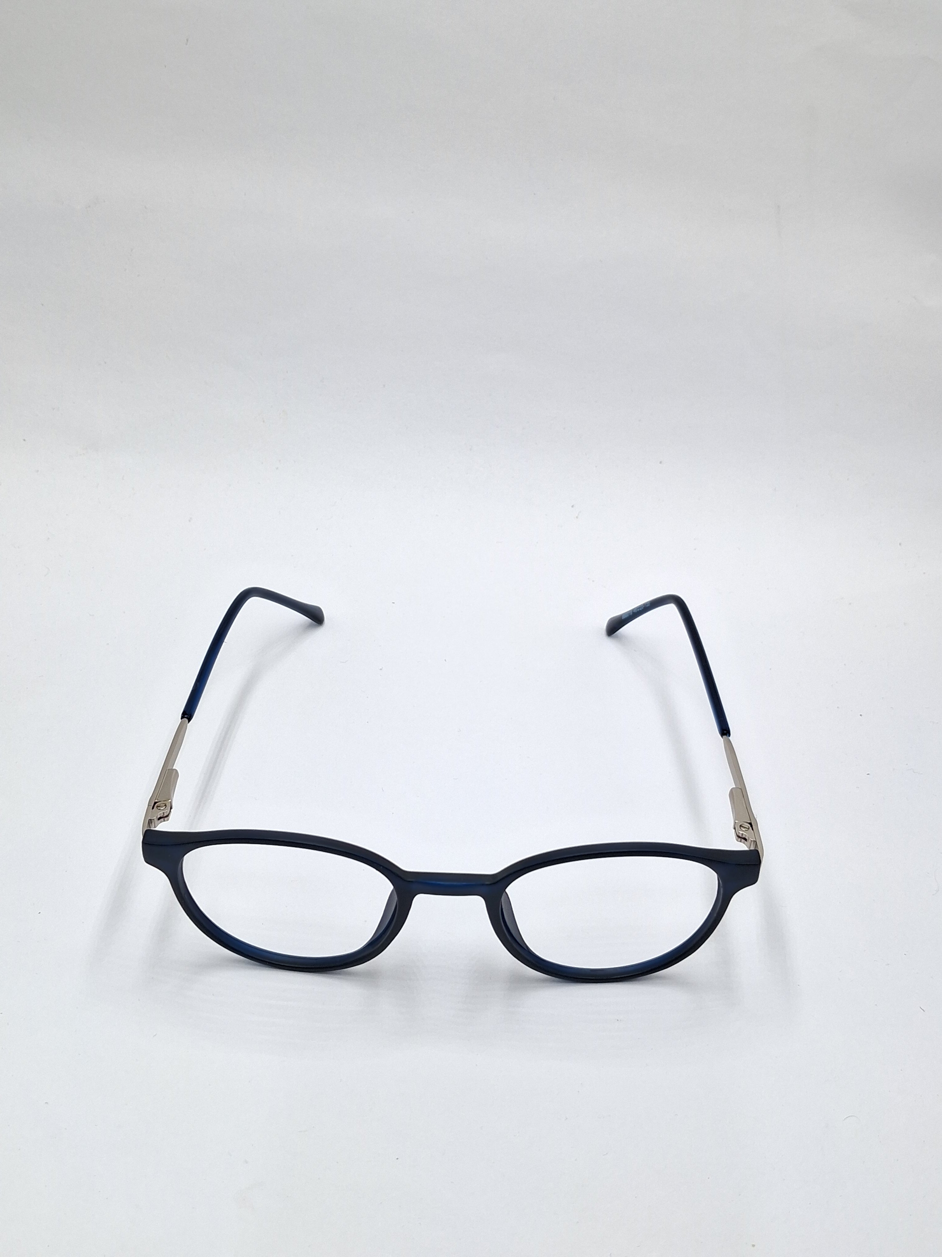 vision plus matte black and blue with metal frame