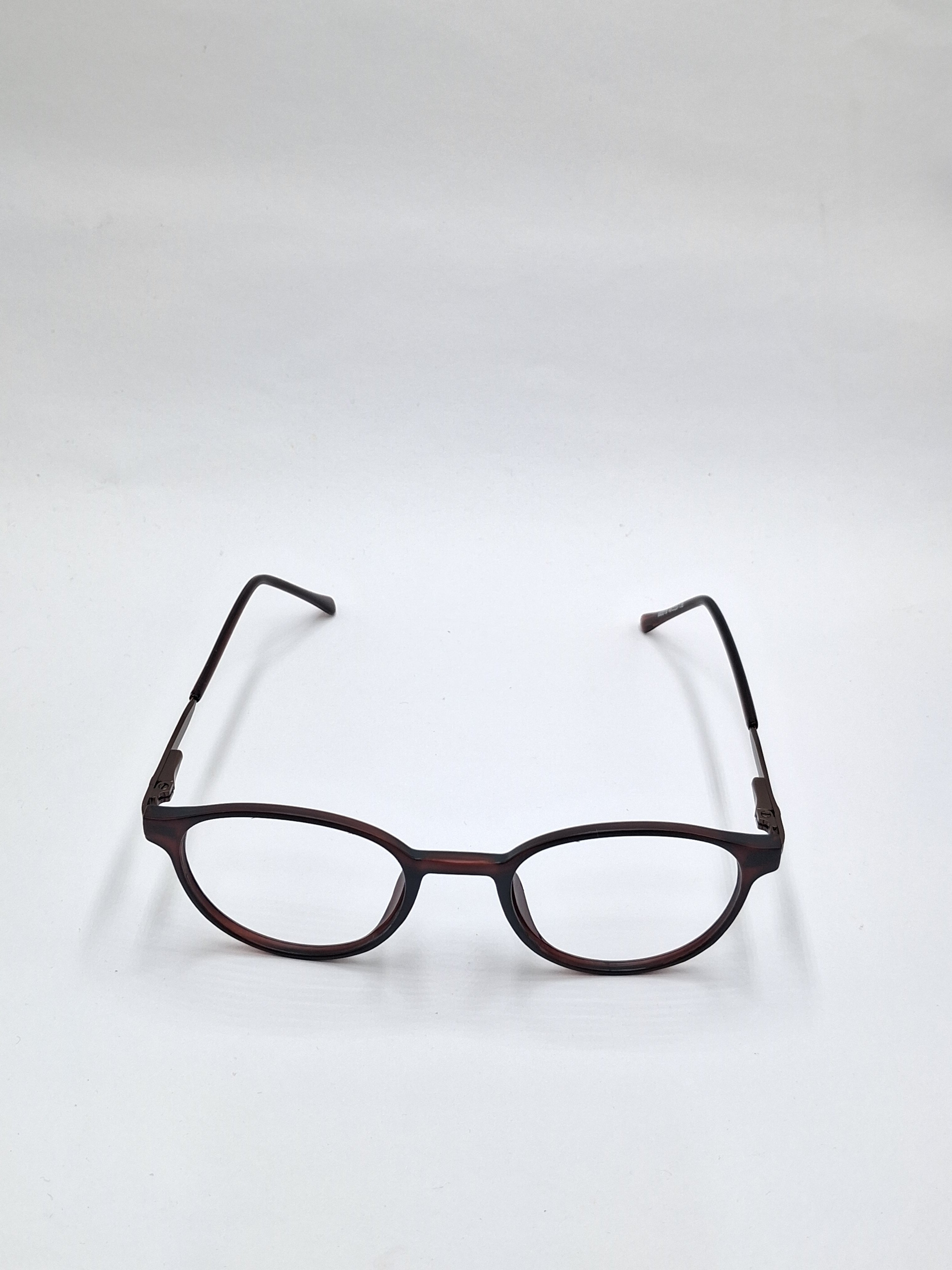 vision plus matte brown with metal frame