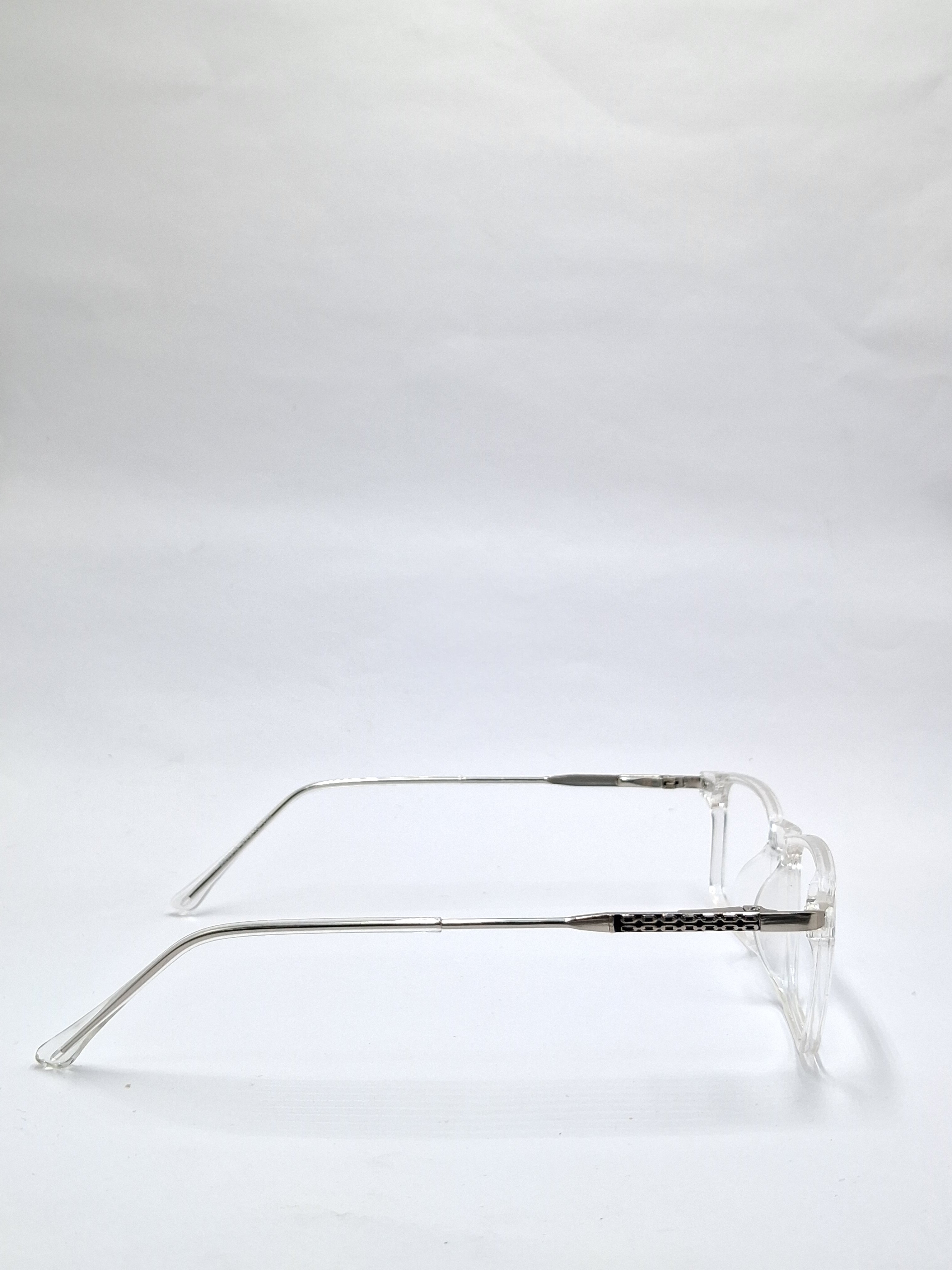 vision plus full transparent with metal frame