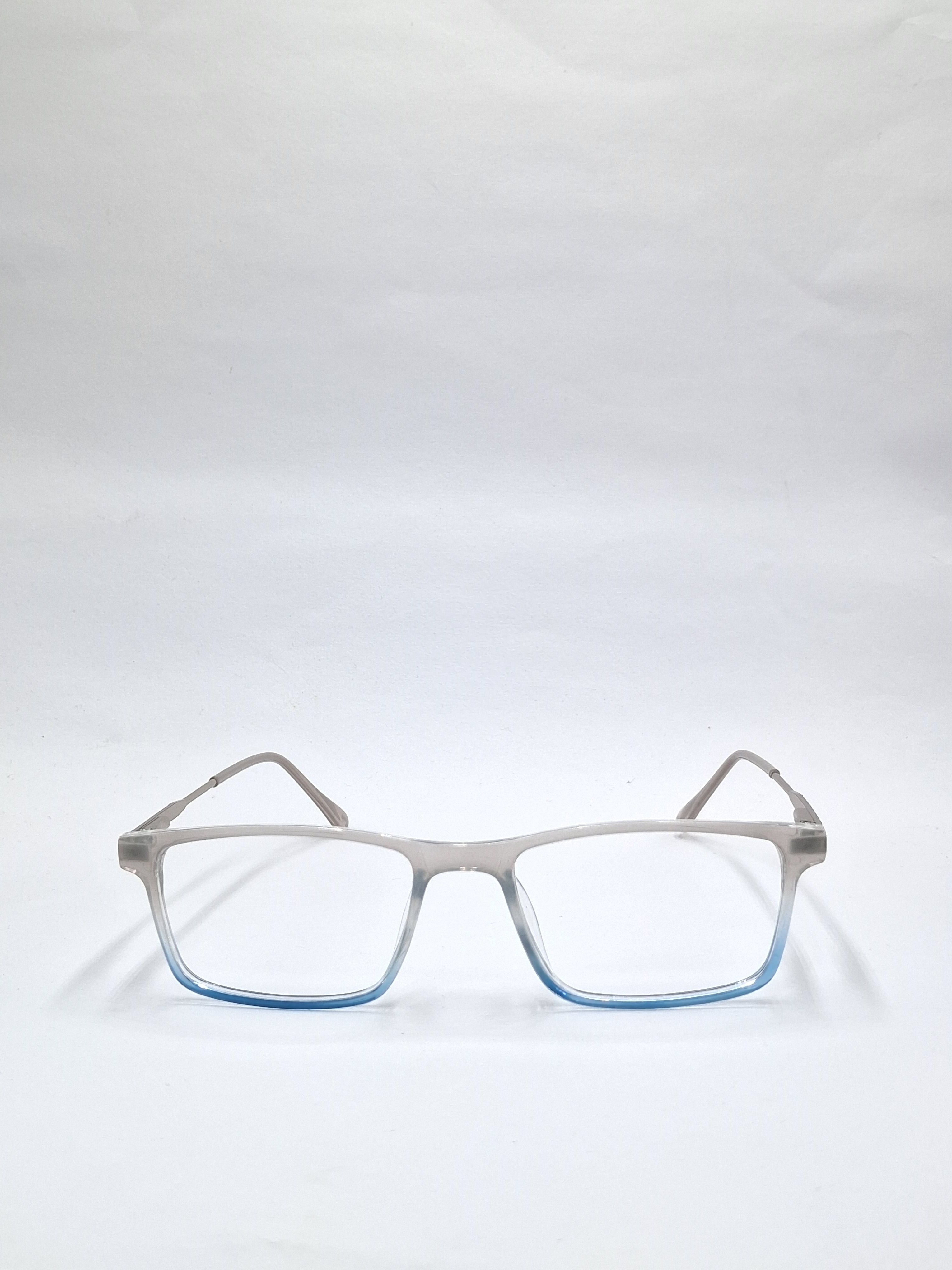 vison plus transparent gray and sky blue frame