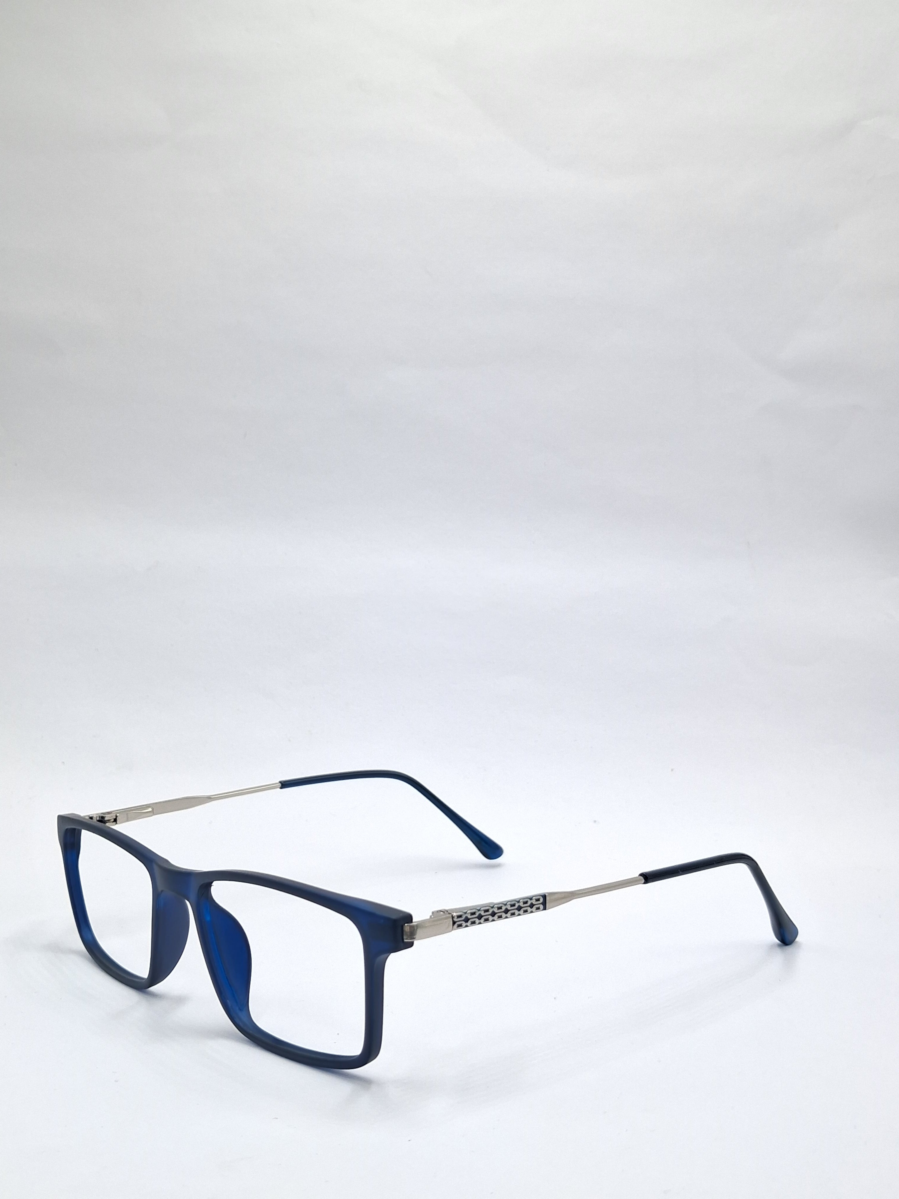 vision plus matte blue with metal stick frame