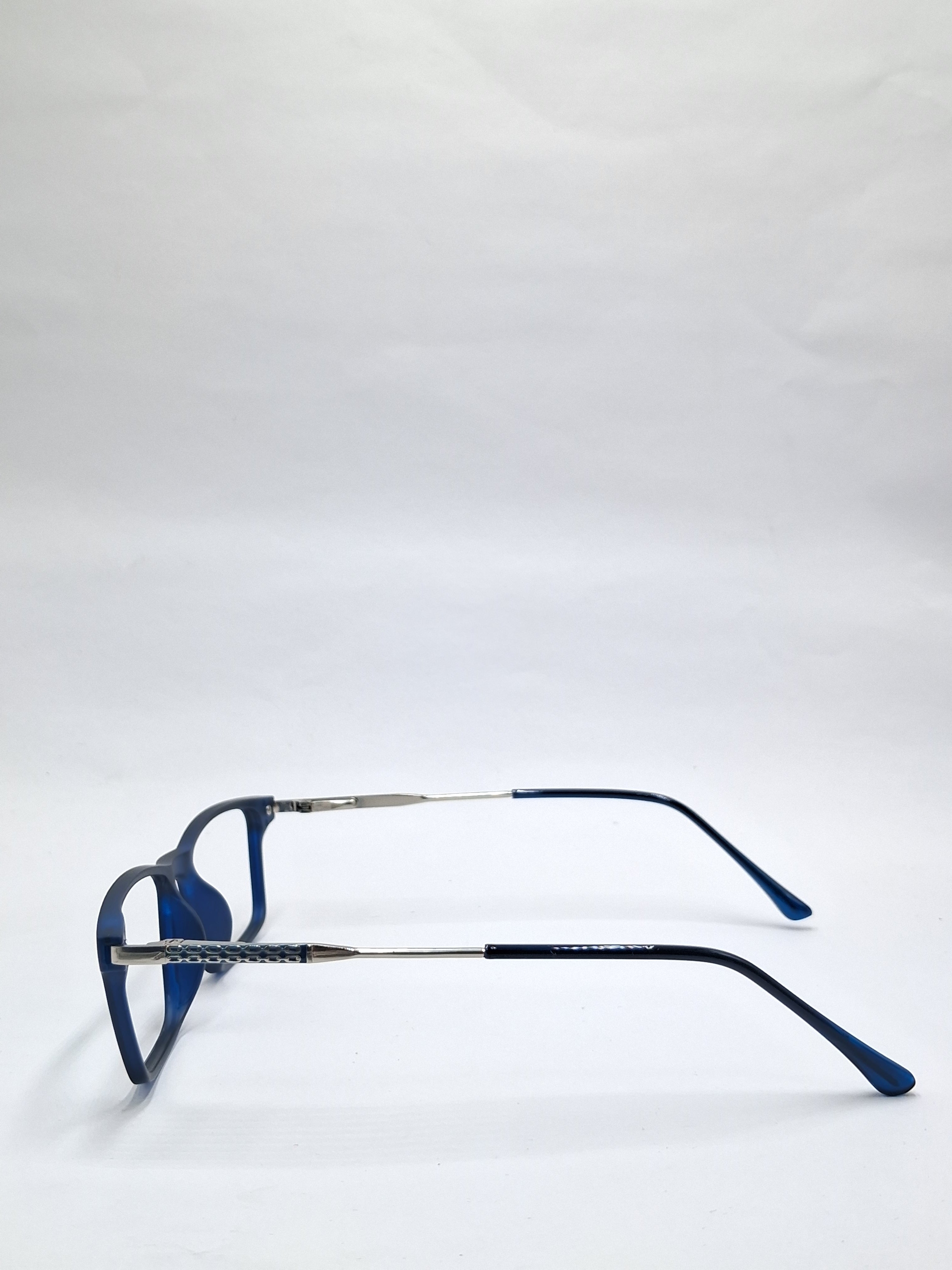 vision plus matte blue with metal stick frame