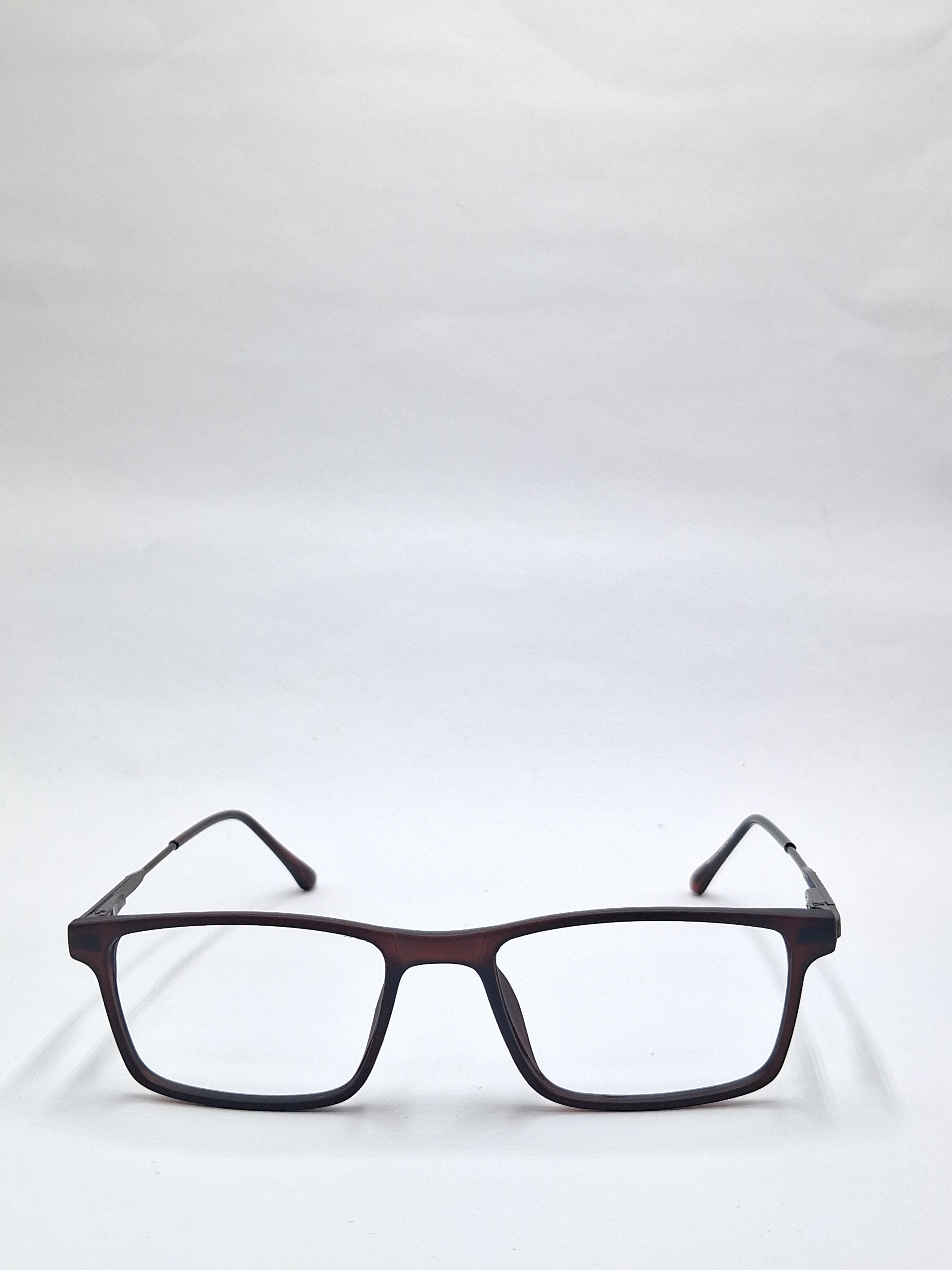 vision plus matte brown with metal stick frame