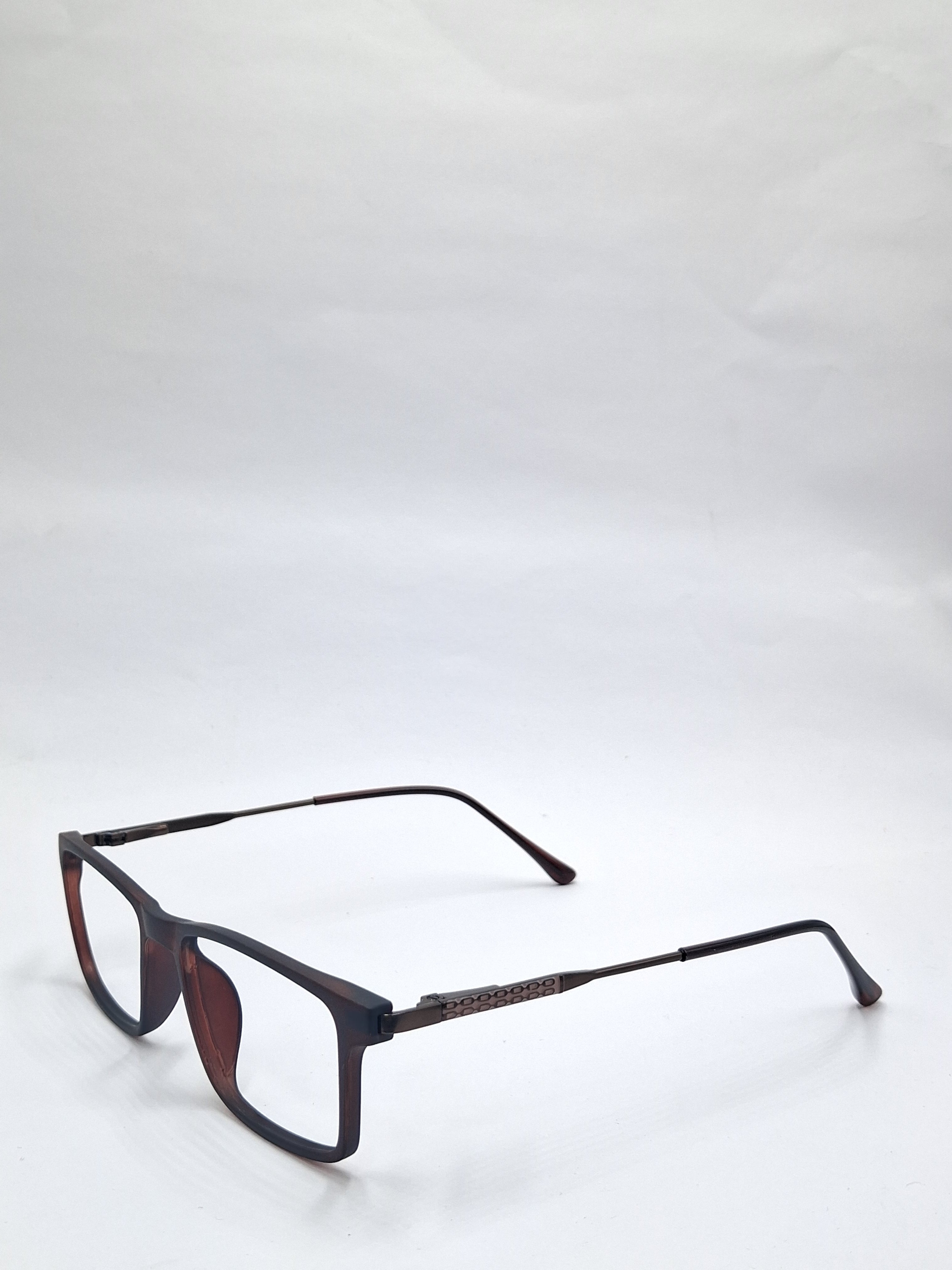 vision plus matte brown with metal stick frame