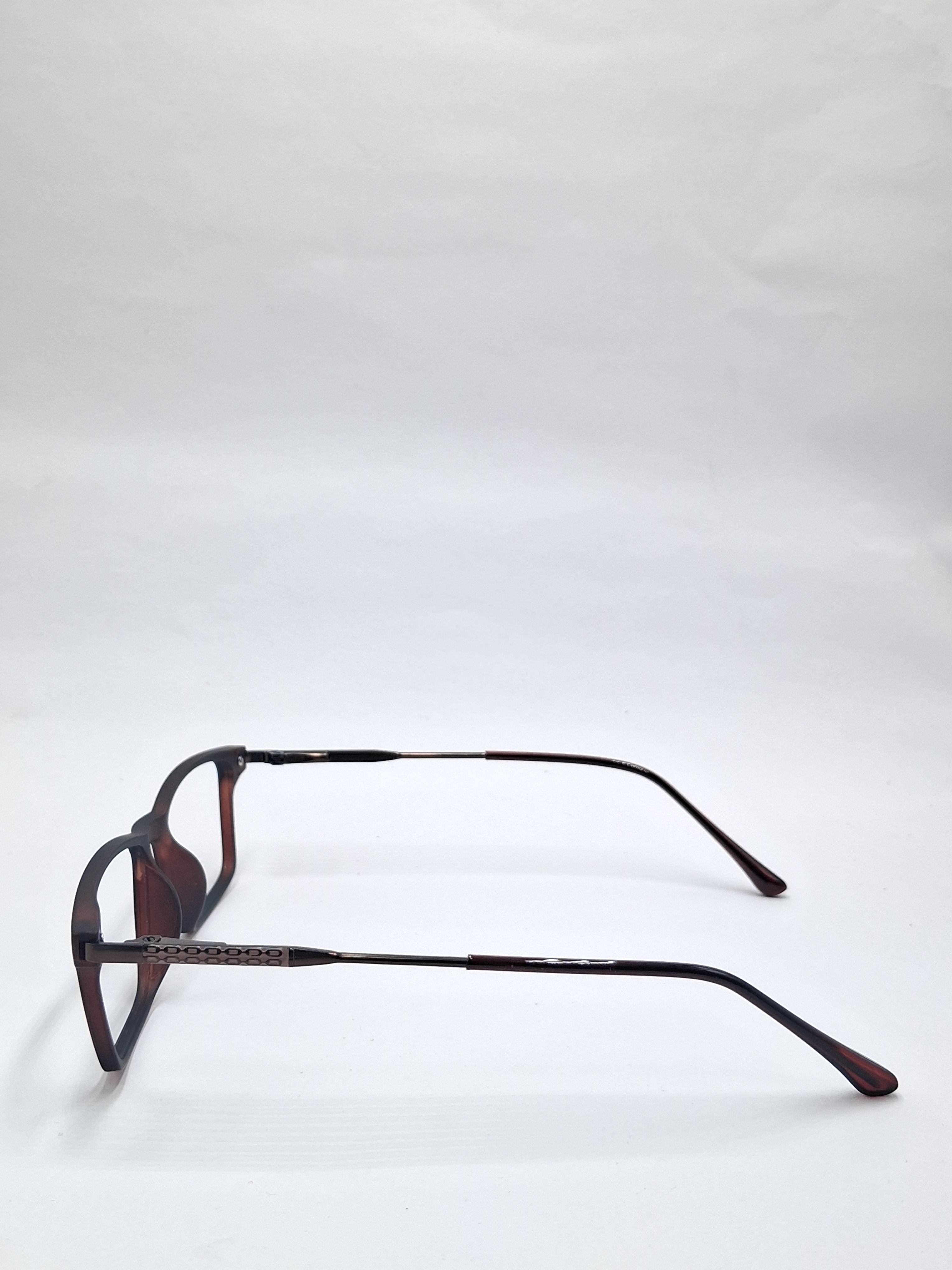 vision plus matte brown with metal stick frame
